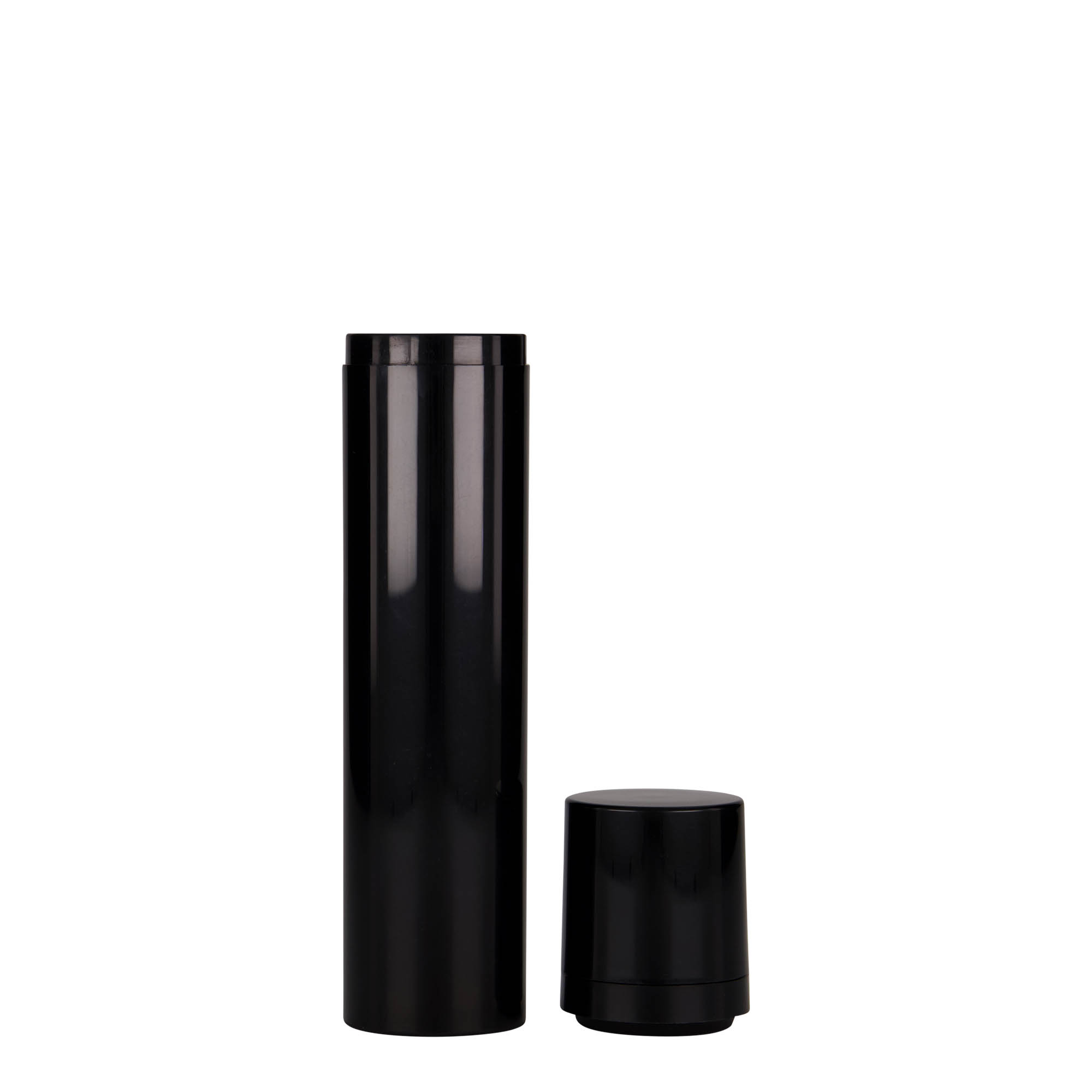 100 ml luftfri dispenser 'Mezzo', PP-plast, svart