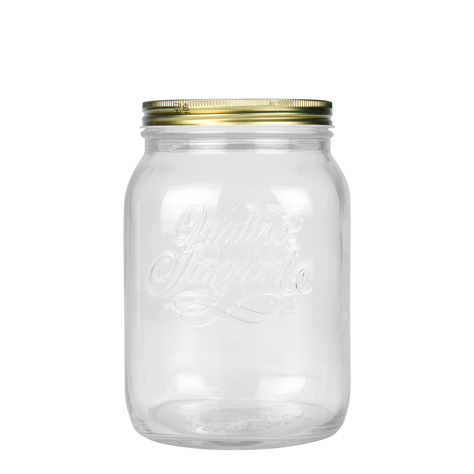 2 000 ml glas 'Quattro Stagioni', öppning: skruvlock