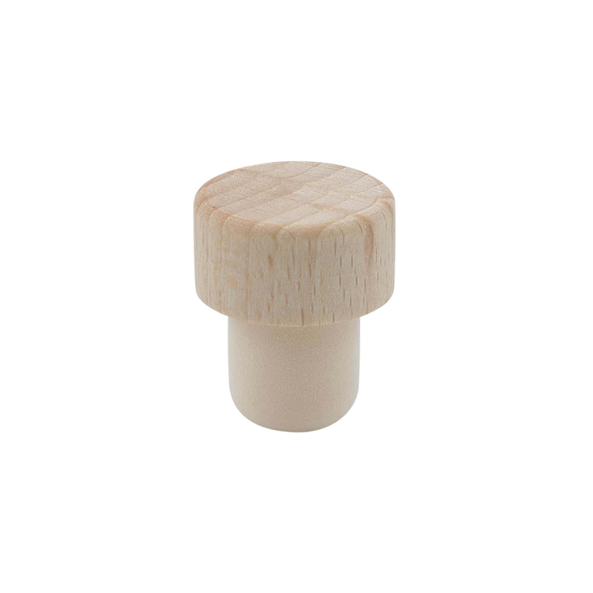 Greppkork 19 mm, trä/plast, för mynning: kork