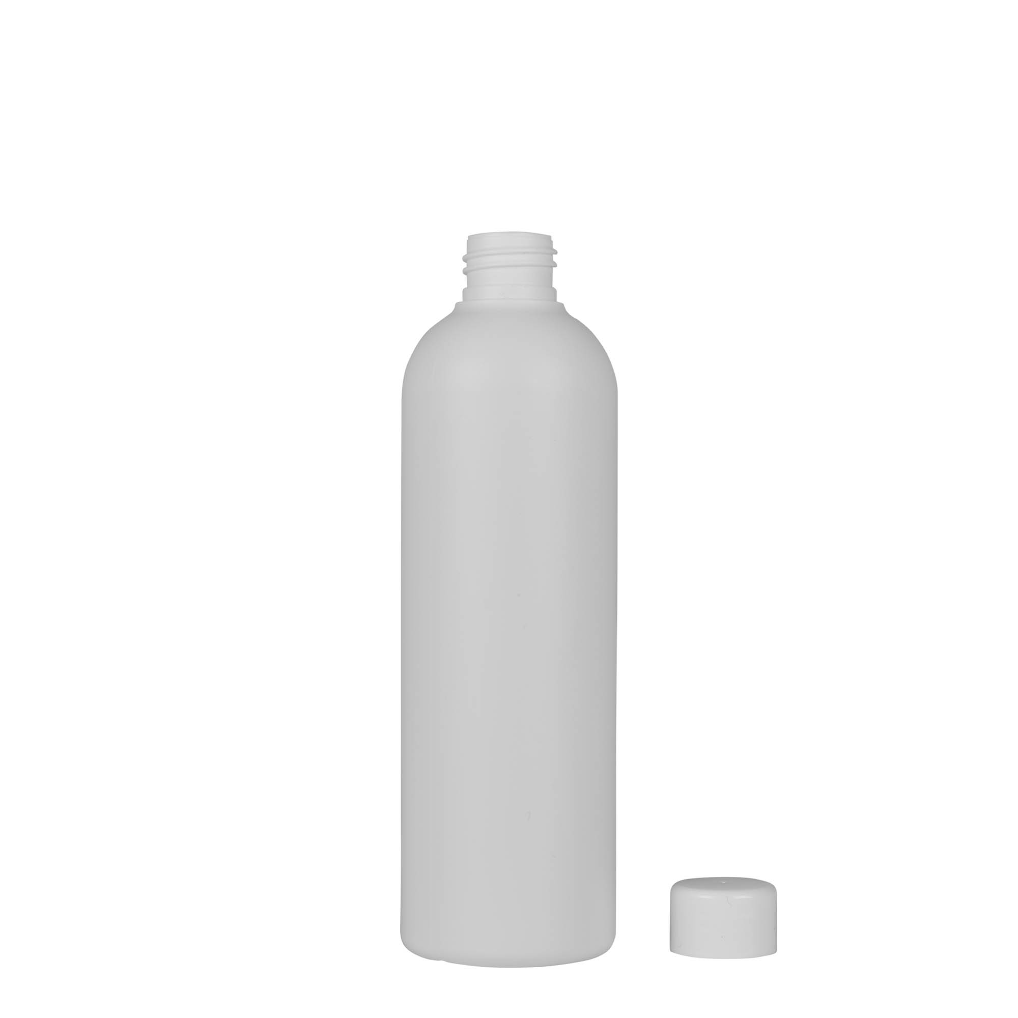 300 ml plastflaska 'Tuffy', HDPE, vit, öppning: 24/410 300 ml plastflaska 'Tuffy', HDPE, vit, öppning: 24/410