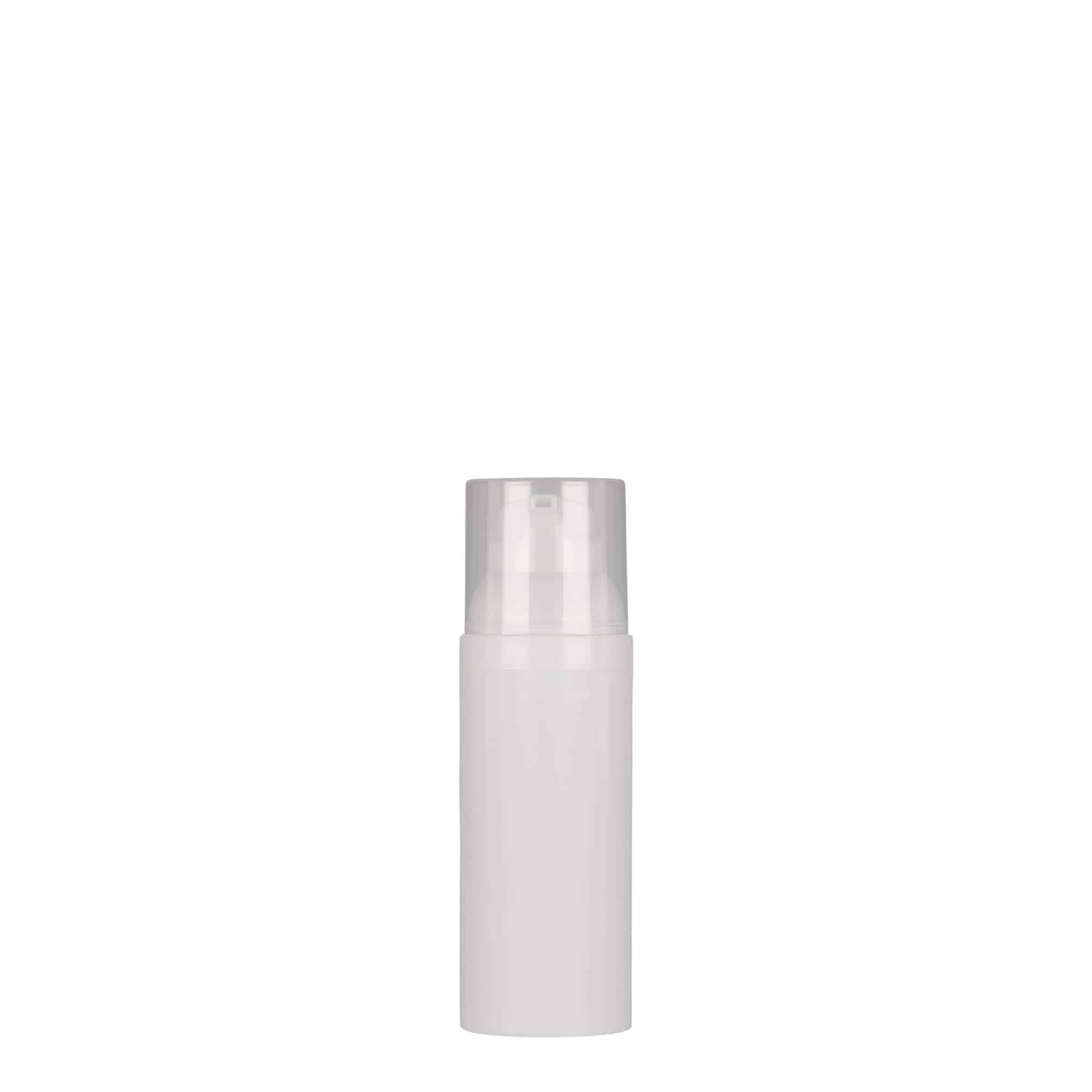 50 ml luftfri dispenser 'Mezzo', PP-plast, vit
