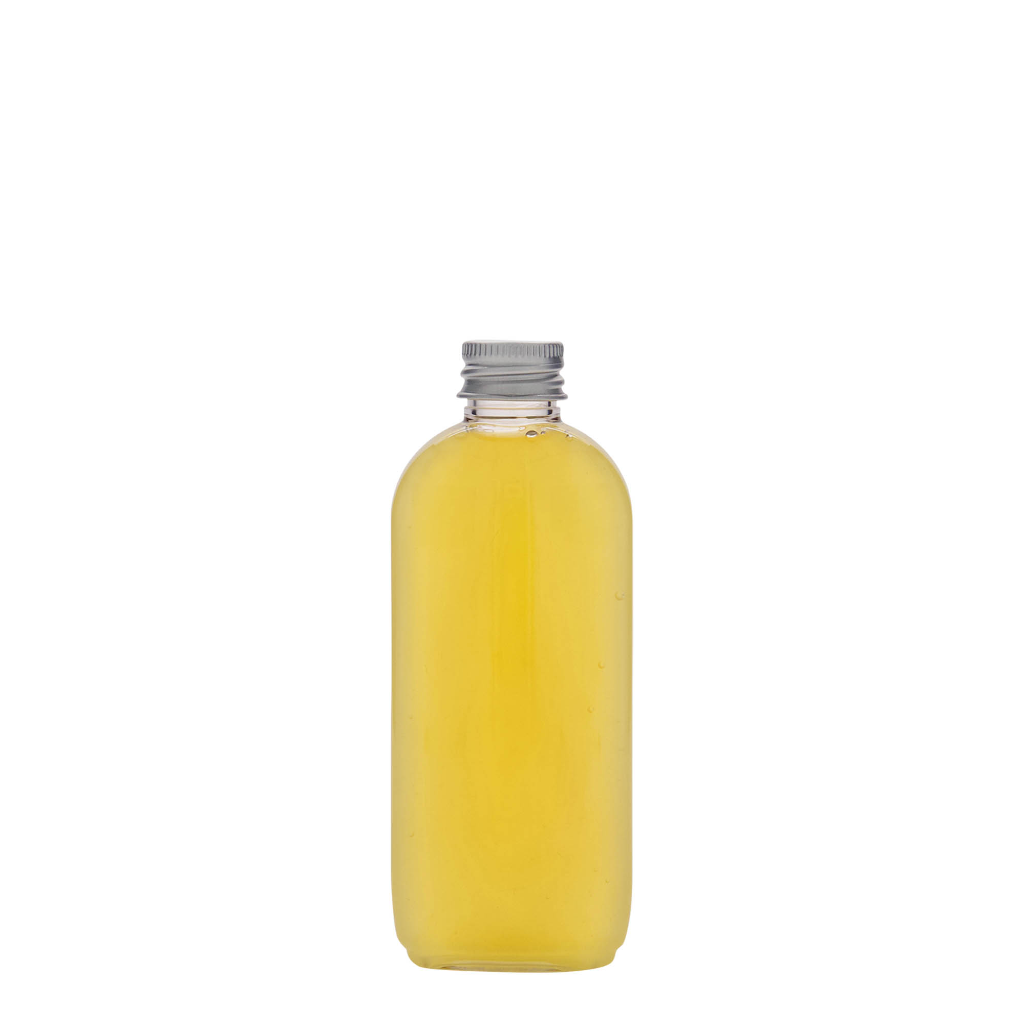 100 ml PET-flaska 'Iris', oval, plast, öppning: 20/410