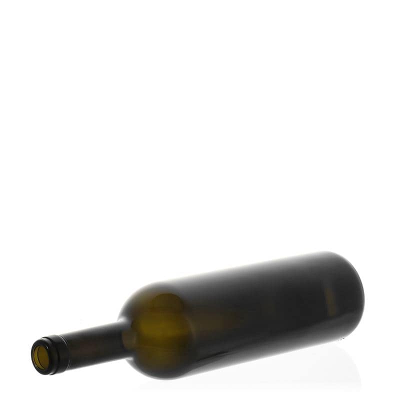 750 ml vinflaska 'Golia', antikgrön, mynning: kork