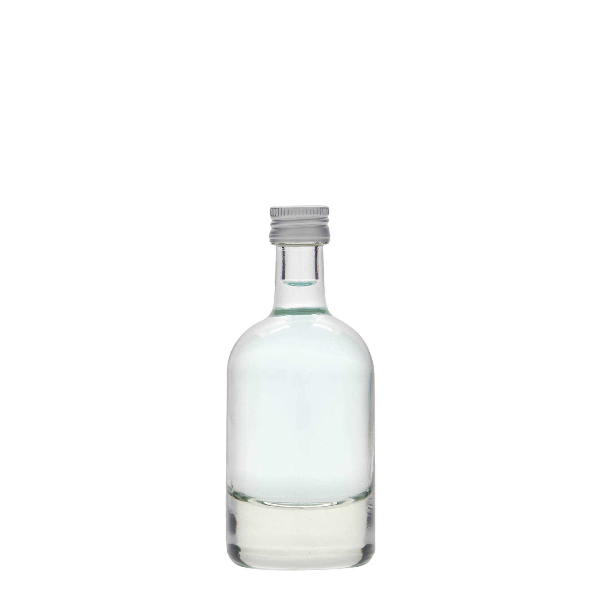 50 ml glasflaska 'Linea Uno', mynning: PP 18 50 ml glasflaska 'Linea Uno', mynning: PP 18