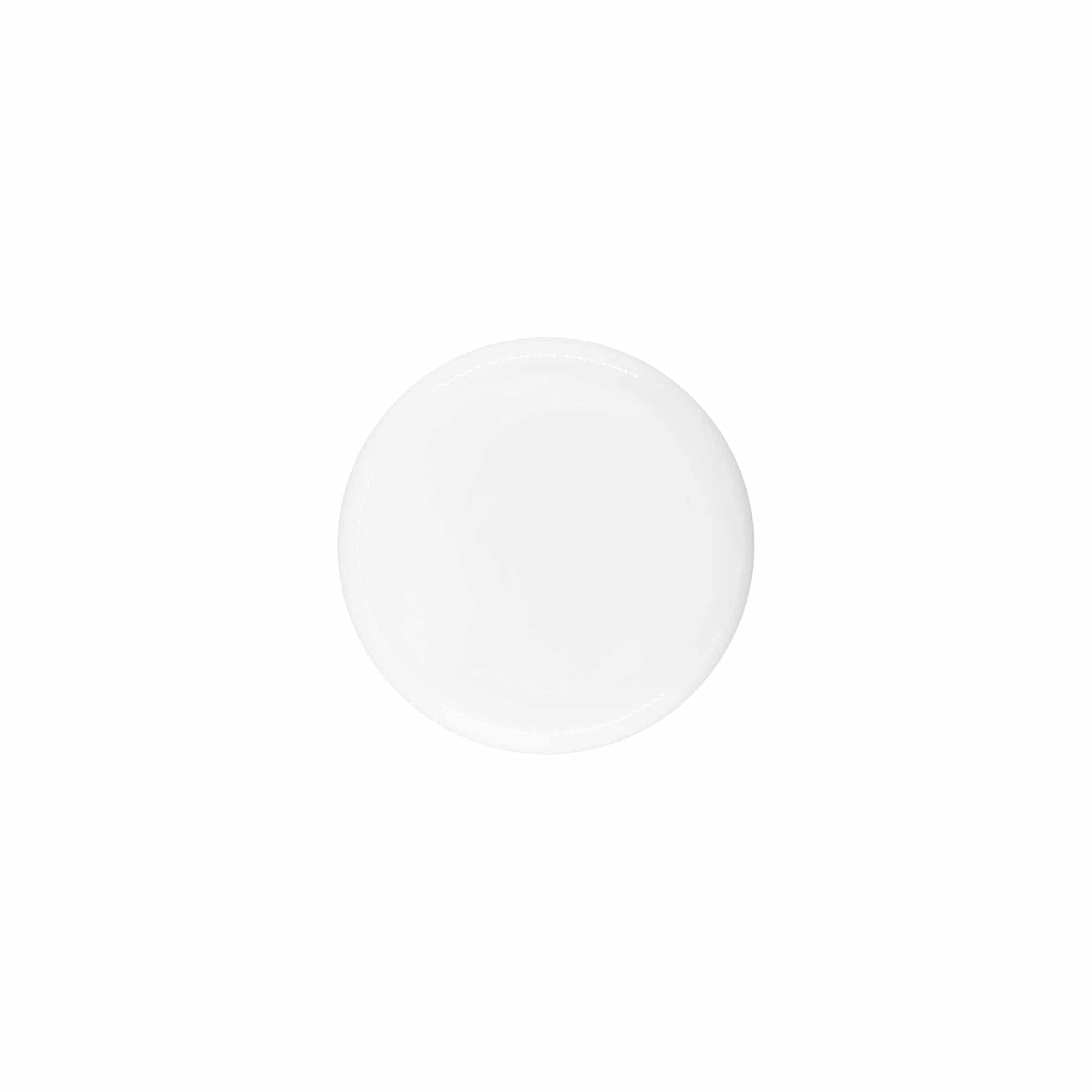 Skruvlock för 50 ml 'Bianca', PP-plast, vit