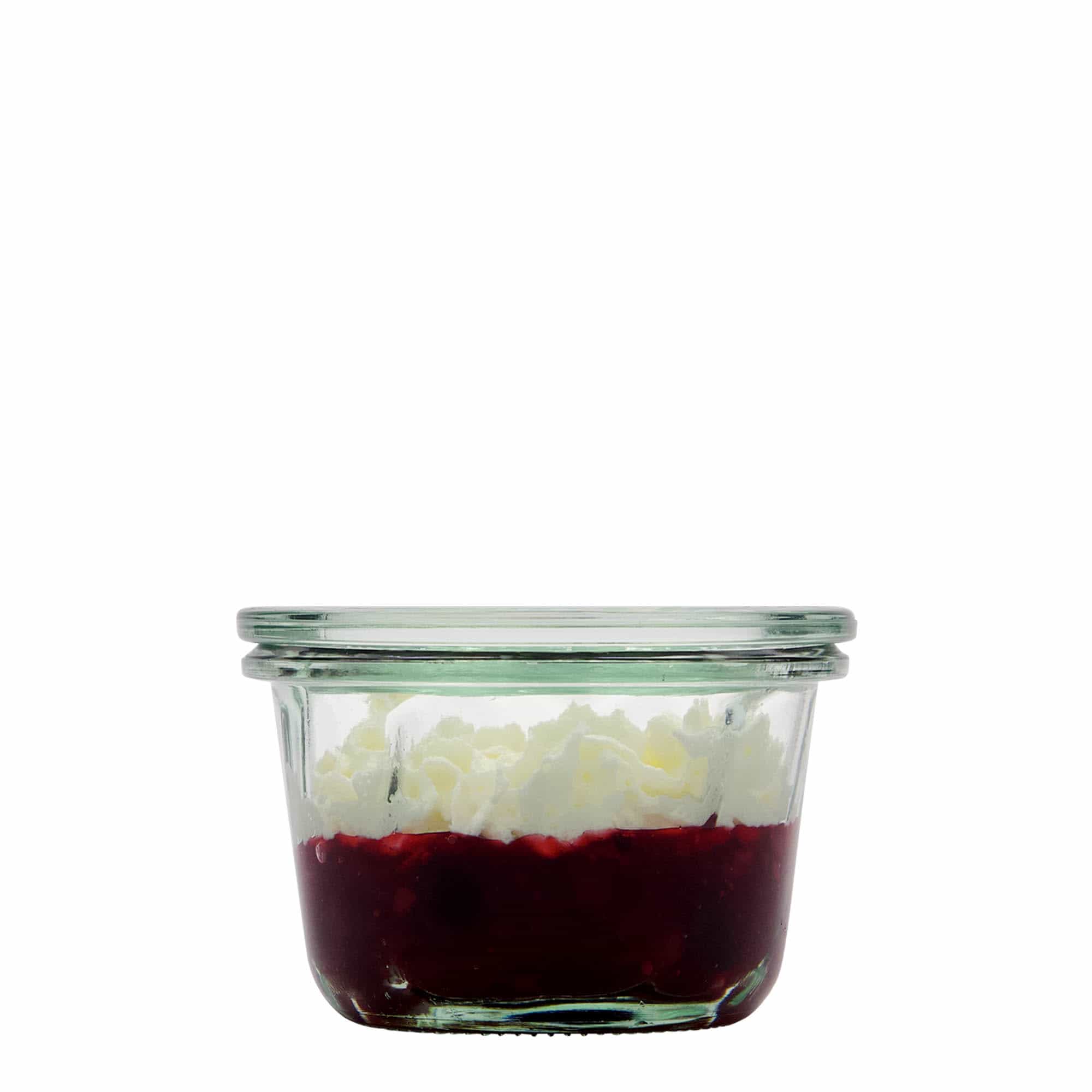 165 ml WECK Gugelhupf-glas, öppning: rund kant