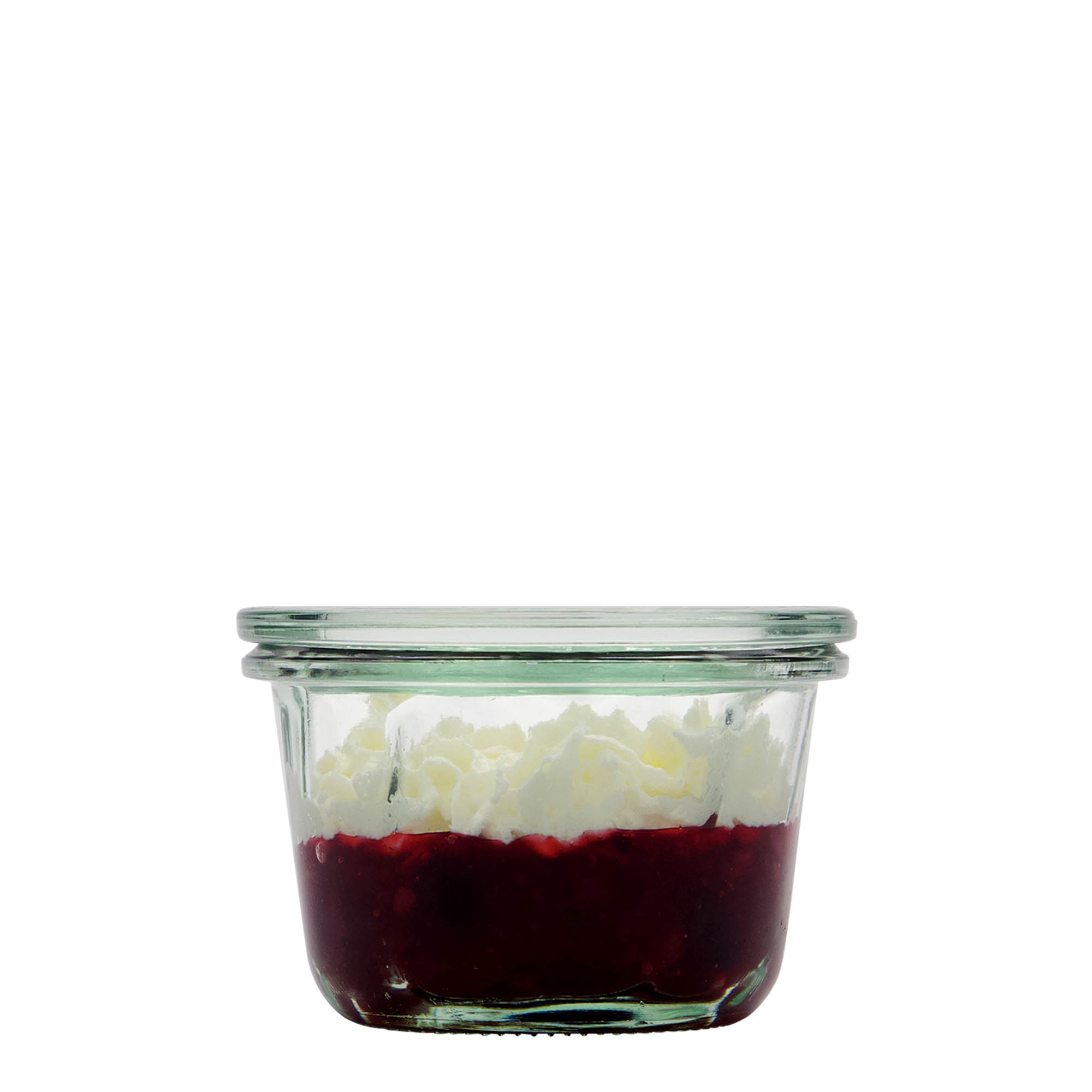 165 ml WECK Gugelhupf-glas, öppning: rund kant