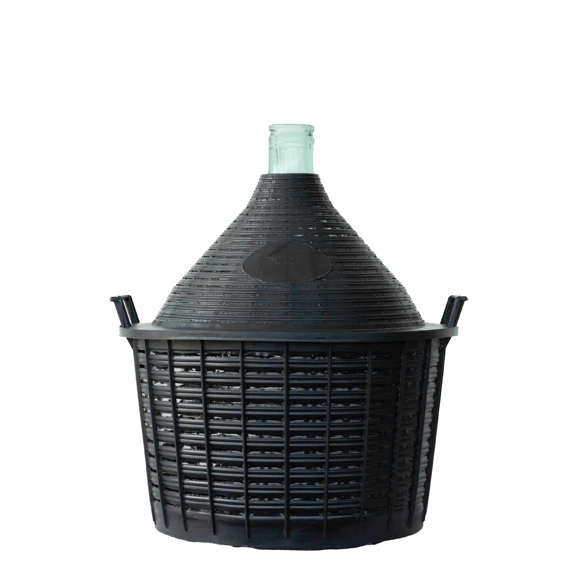 25 l ballongflaska smal hals, glas, mynning: snäpplock 25 l ballongflaska smal hals, glas, mynning: snäpplock