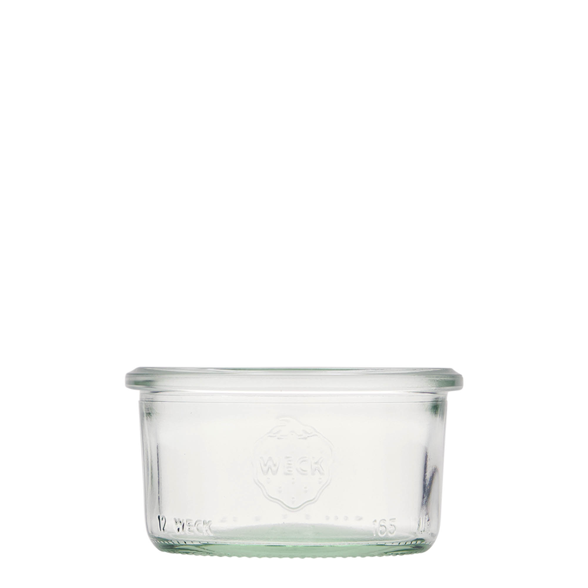 165 ml WECK-störtglas, mynning: rundkant