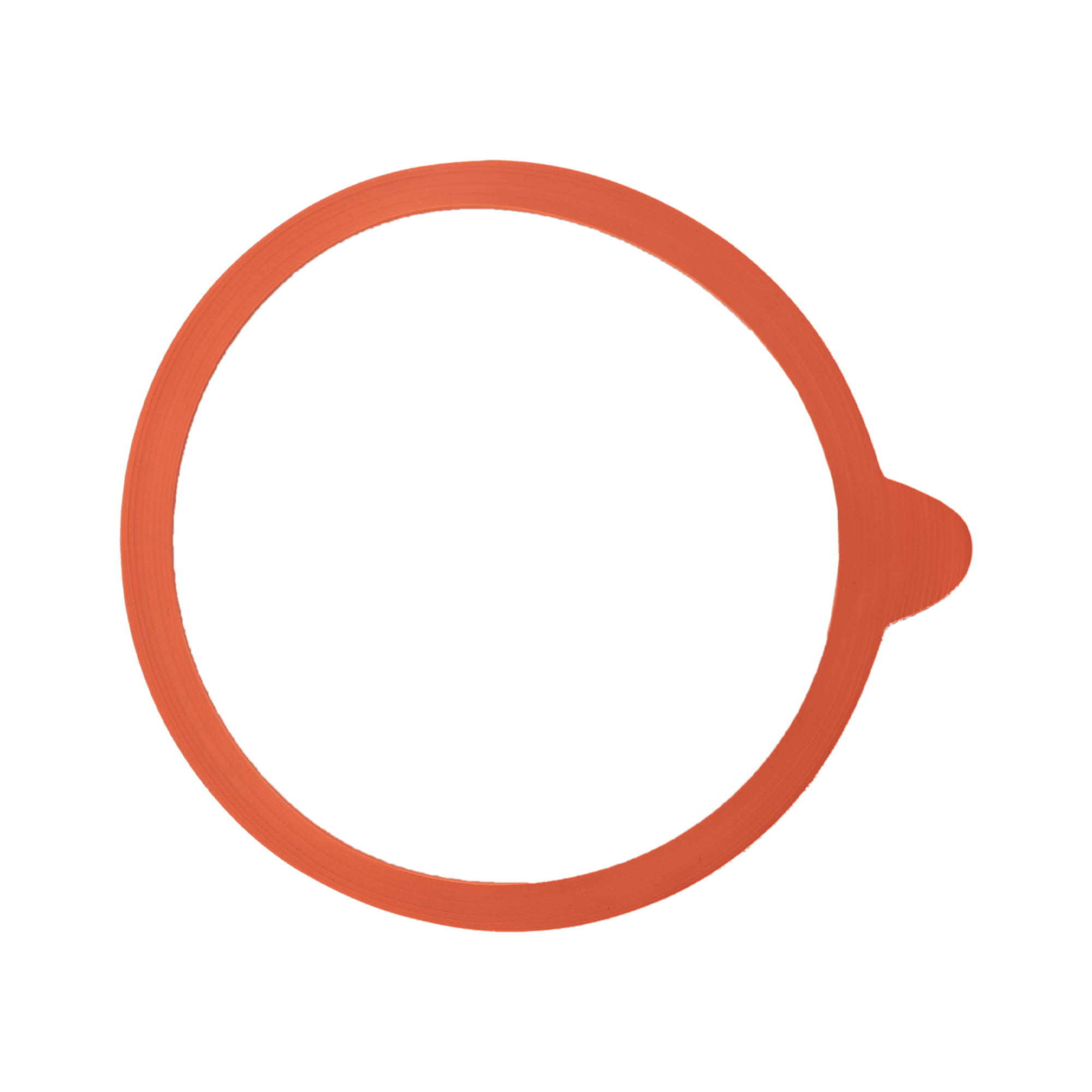 WECK-inkokningsring RR120, röd, mynning: rund kant WECK-inkokningsring RR120, röd, mynning: rund kant