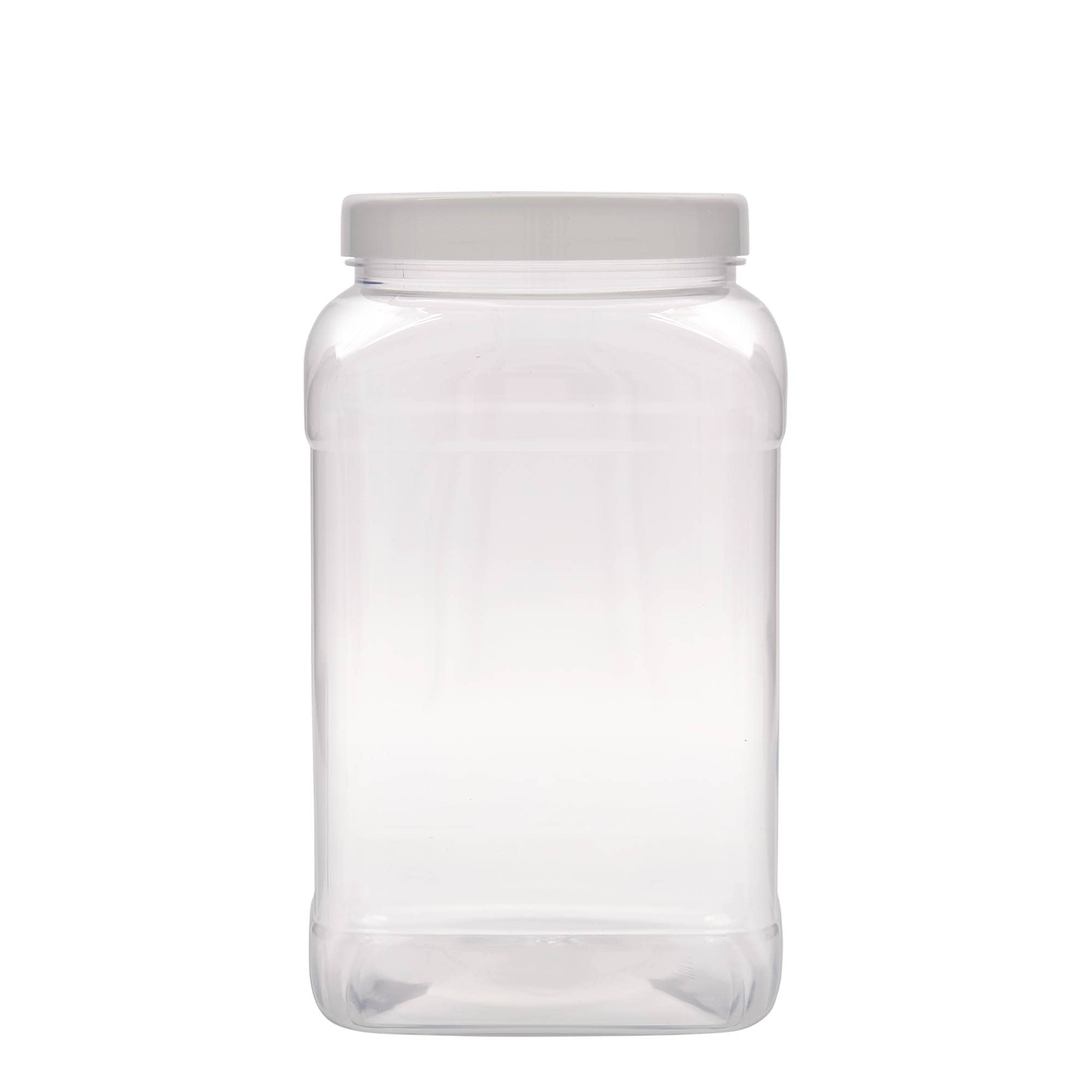 3 000 ml PET-burk 'Dana', kvadratisk, plast, mynning: 110/400