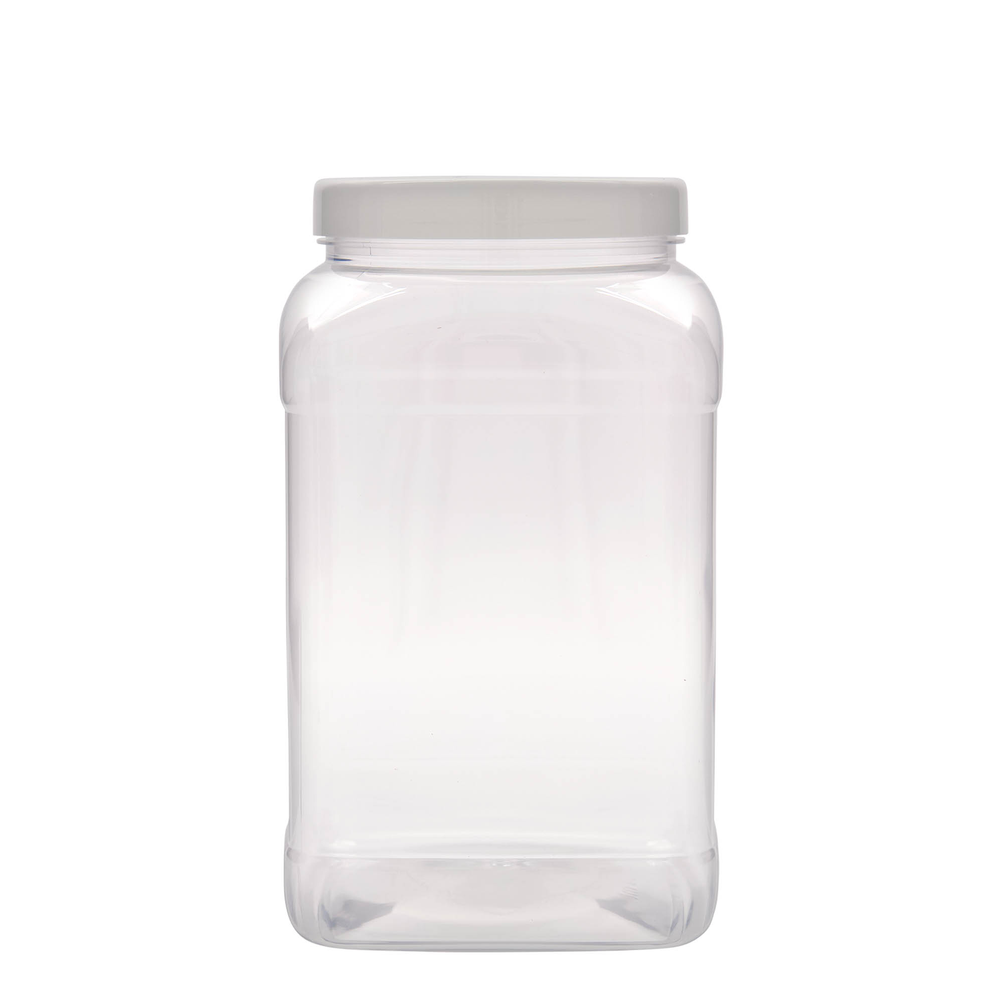 3.000 ml PET-burk 'Dana', fyrkantig, plast, öppning: 110/400