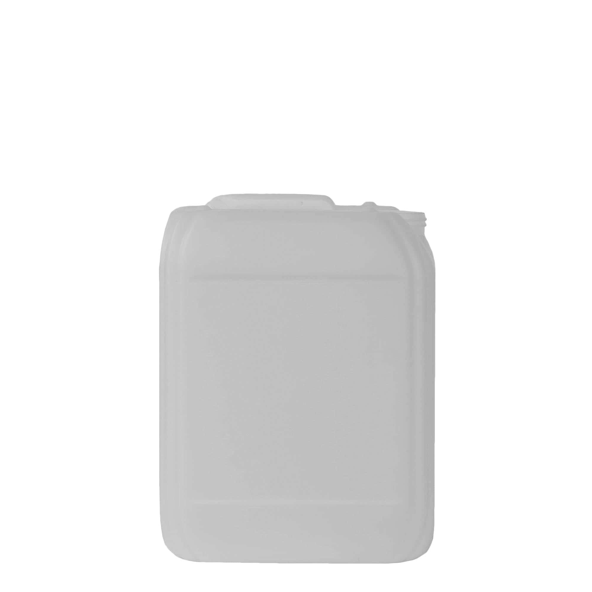 10 l dunk, rektangulär, HDPE, natur, mynning: ND 55 10 l dunk, rektangulär, HDPE, natur, mynning: ND 55