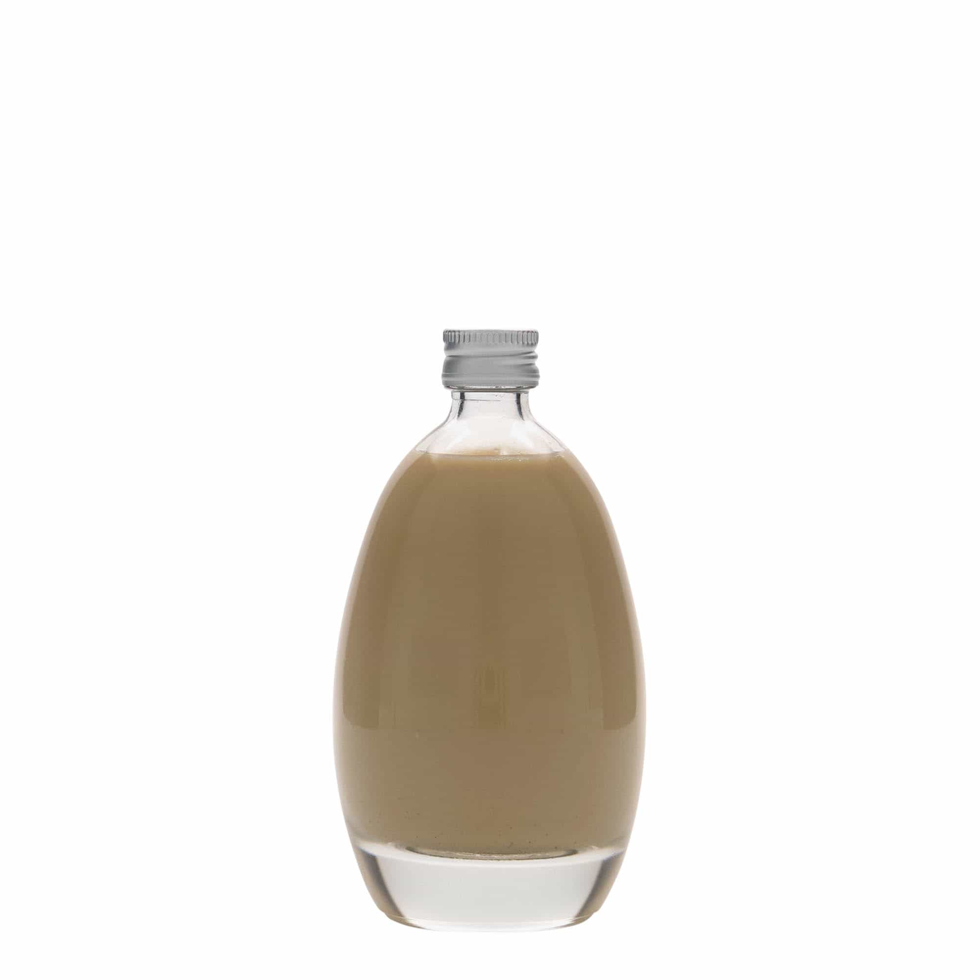 100 ml glasflaska 'Ägg', mynning: PP 18