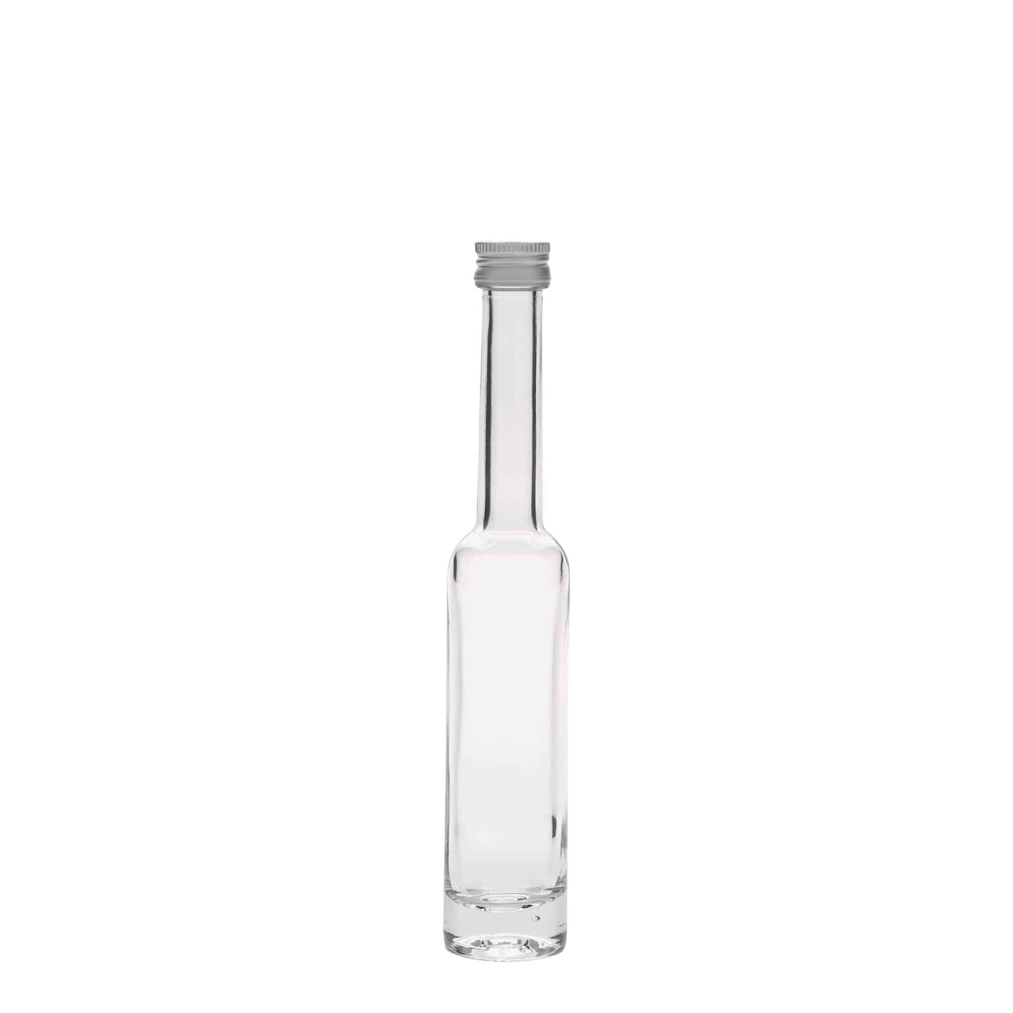 40 ml glasflaska 'Platina', mynning: PP 18