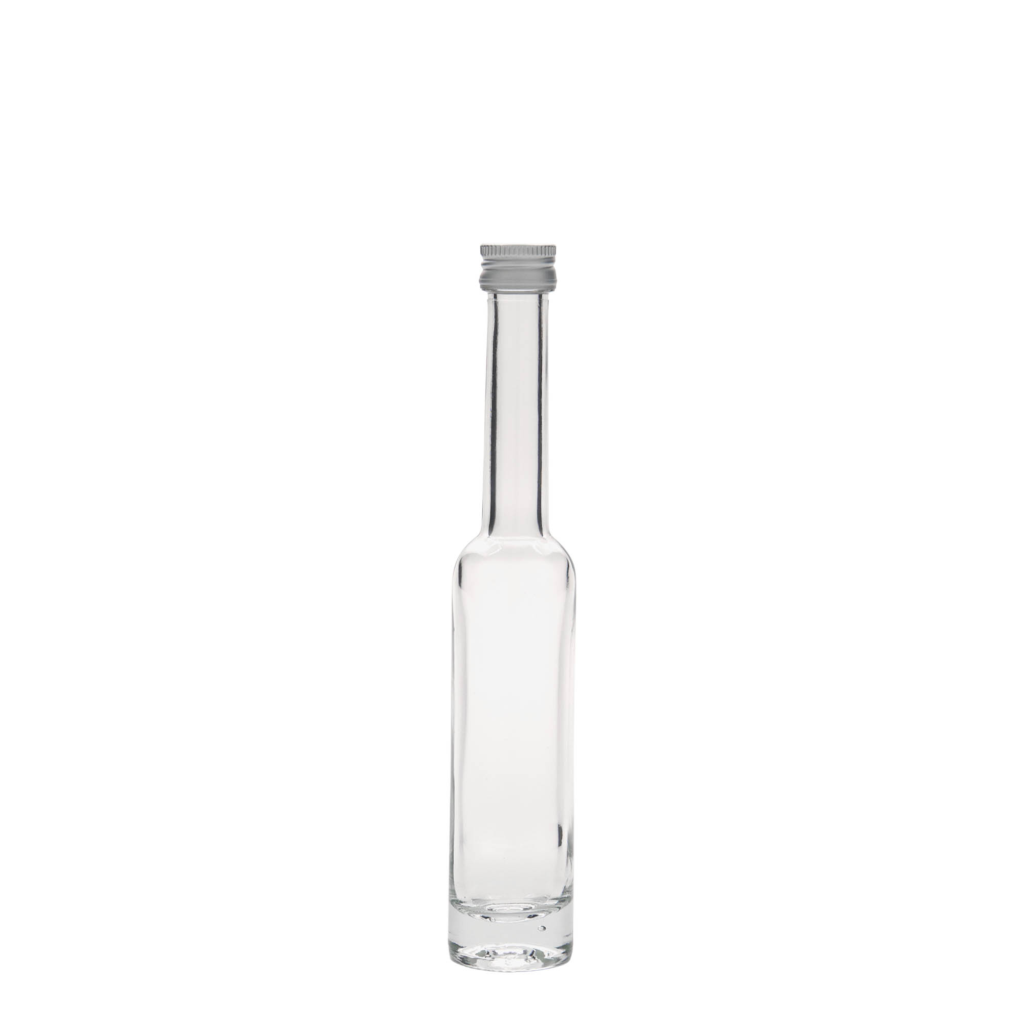 40 ml glasflaska 'Platina', mynning: PP 18