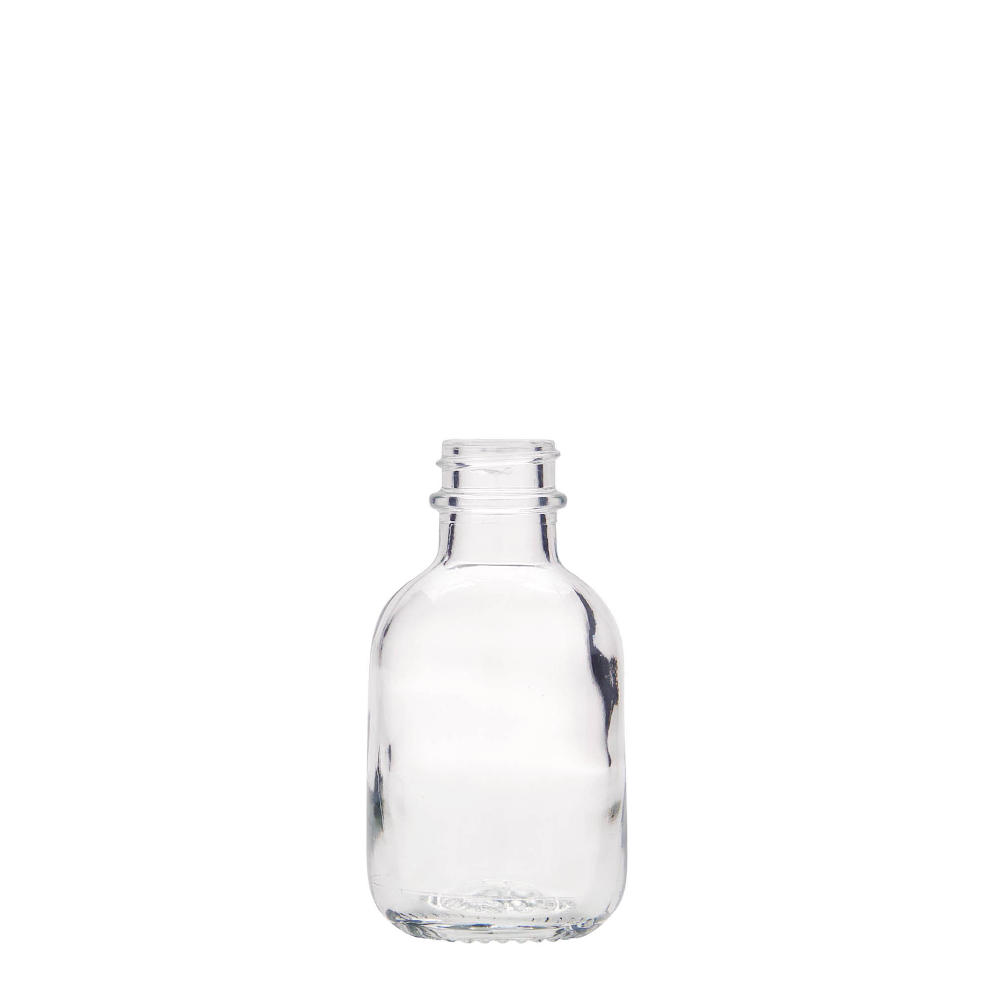 50 ml glasflaska 'Lotto', öppning: GPI 22 50 ml glasflaska 'Lotto', öppning: GPI 22