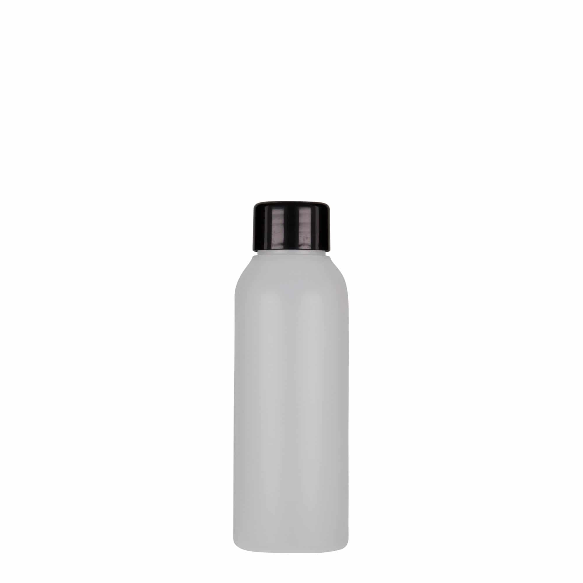 100 ml plastflaska 'Tuffy', HDPE, natur, mynning: GPI 24/410
