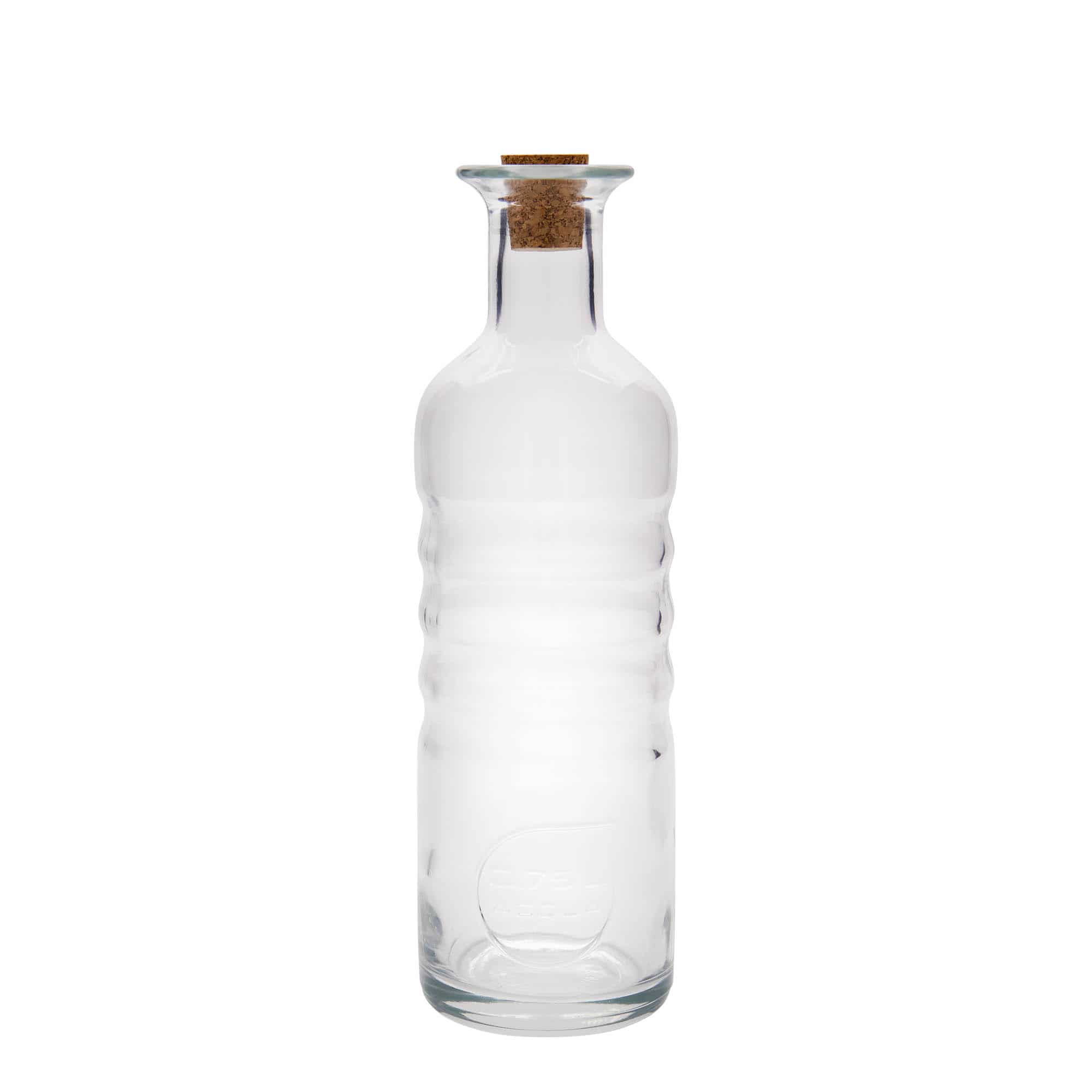 750 ml glasflaska 'Optima Acqua', mynning: kork