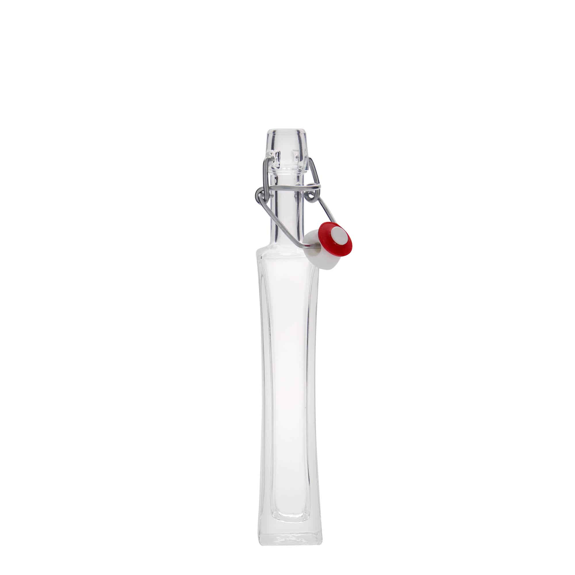 40 ml glasflaska 'Koko', kvadratisk, mynning: patentkork 40 ml glasflaska 'Koko', kvadratisk, mynning: patentkork