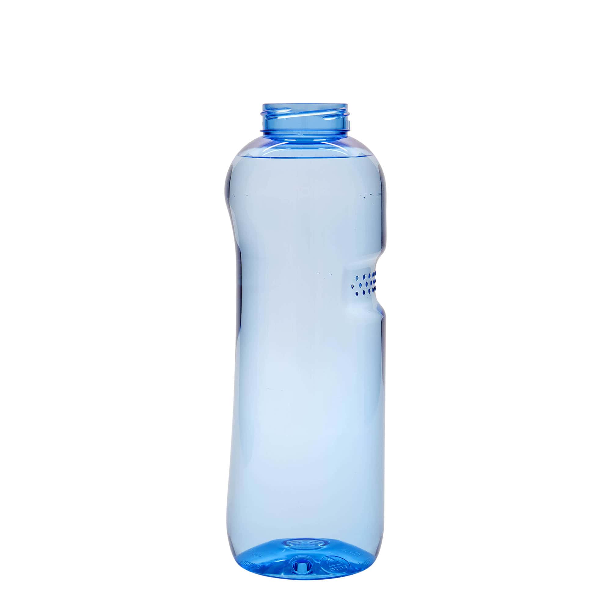 1 000 ml PET-dryckesflaska 'Kavodrink', plast, blå