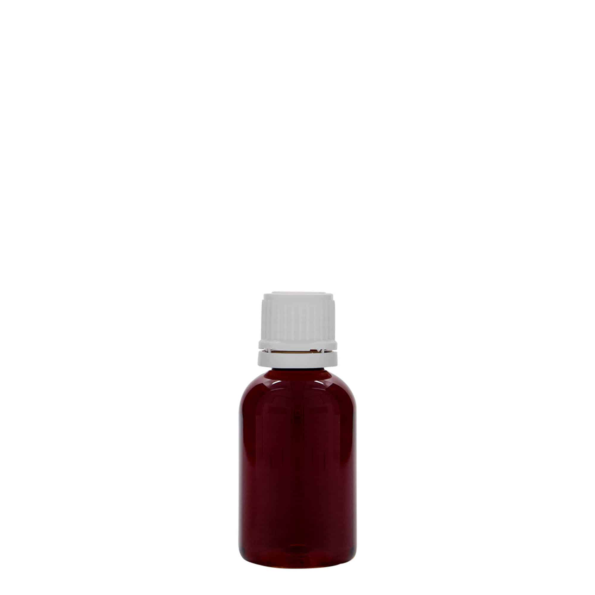 30 ml PET-medicinflaska 'Easy Living', plast, öppning: DIN 18