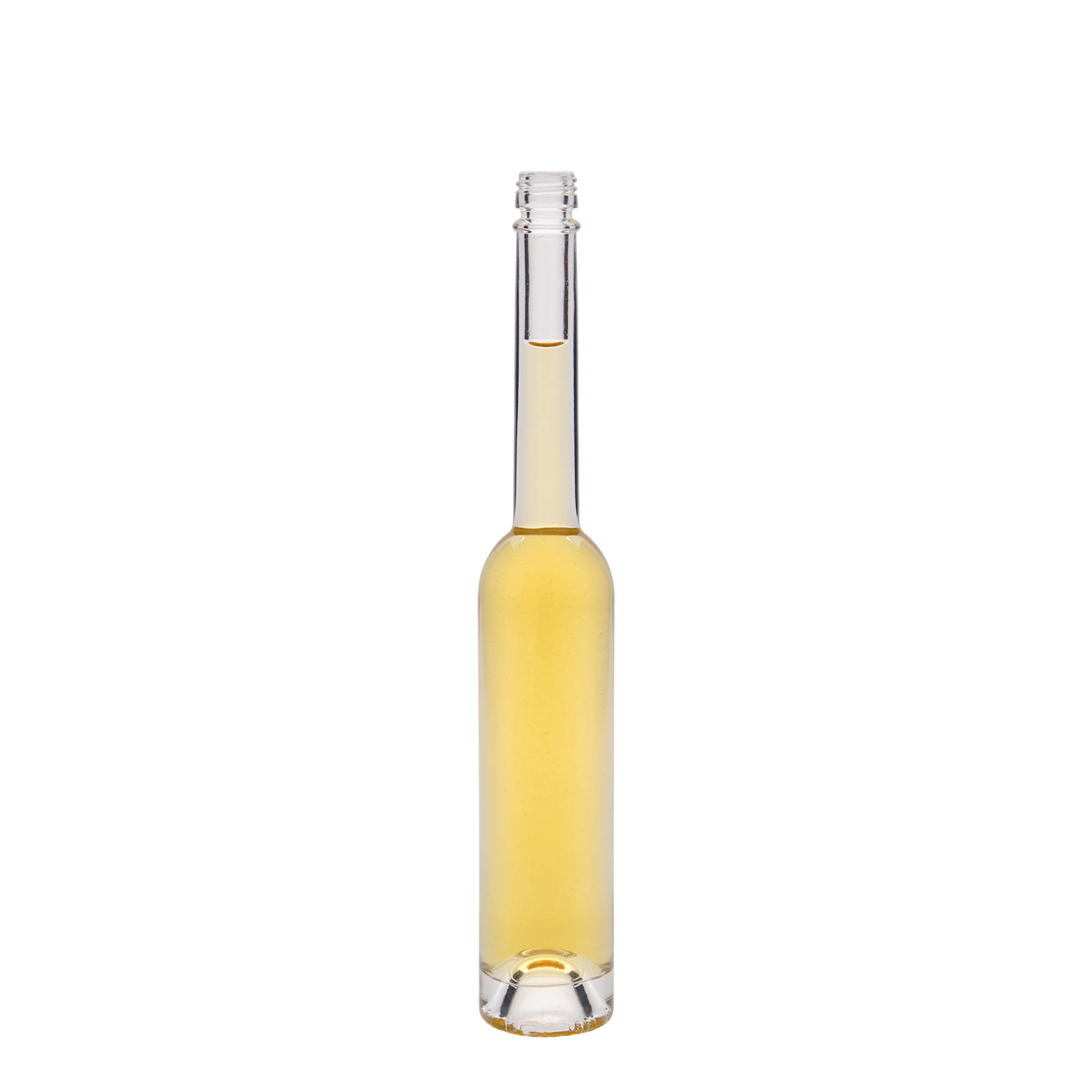 100 ml glasflaska 'Platina', öppning: PP 18 100 ml glasflaska 'Platina', öppning: PP 18
