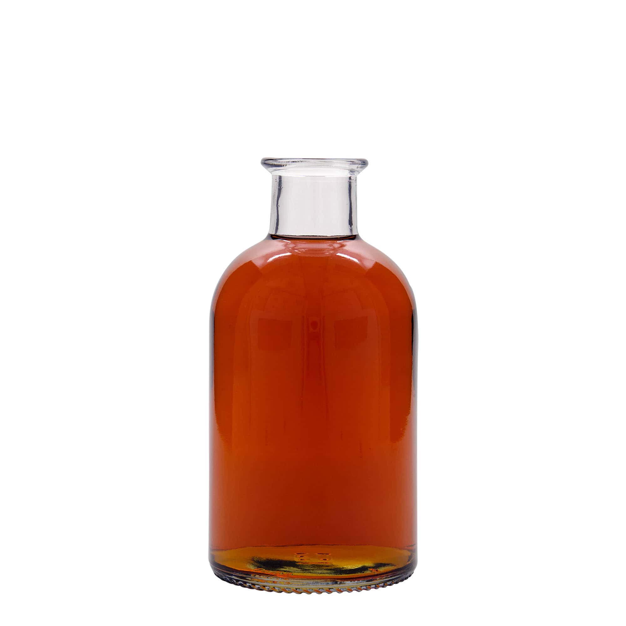 500 ml glasflaska apotekare 'Italia', öppning: kork