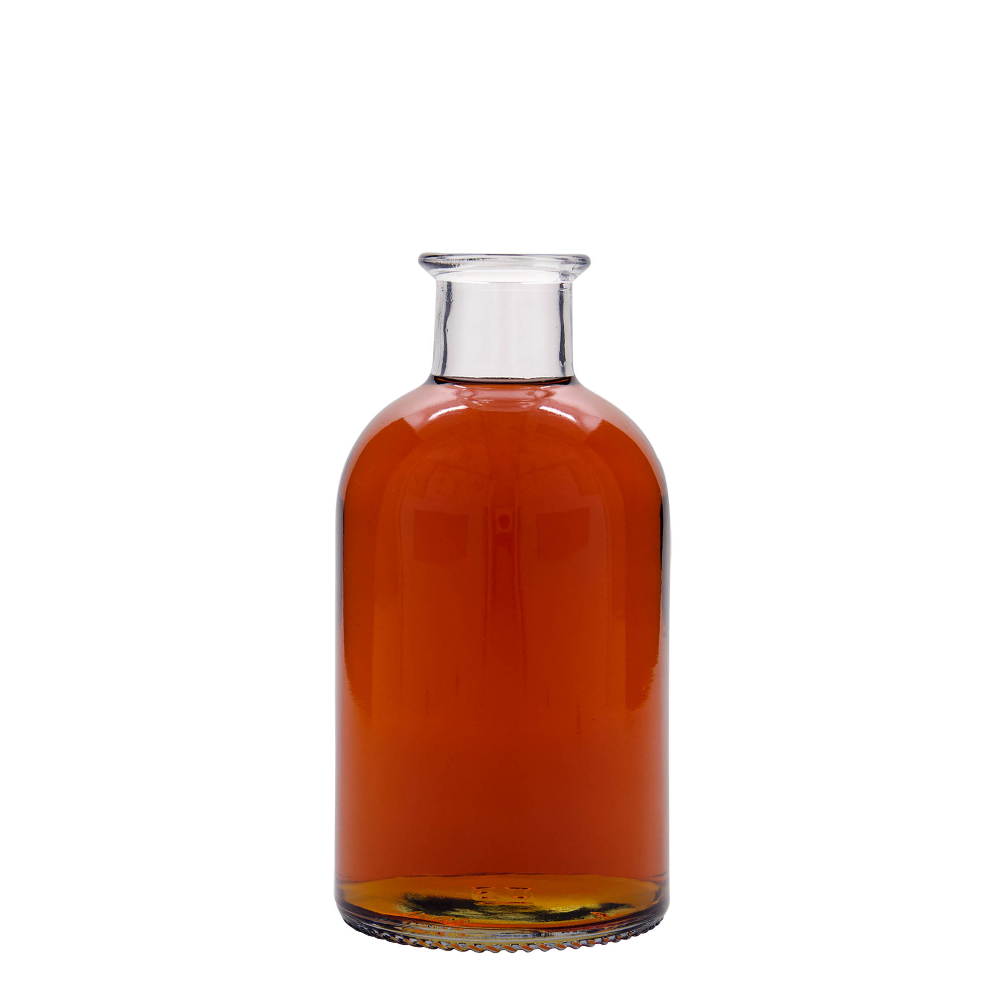500 ml glasflaska apotekare 'Italia', öppning: kork