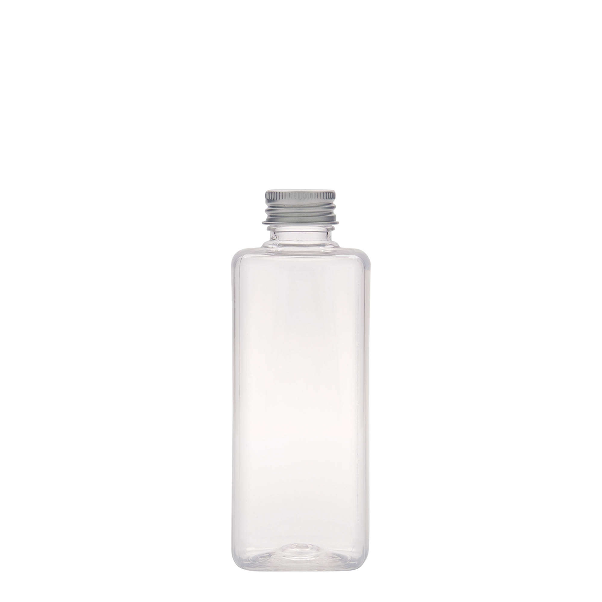 200 ml PET-flaska 'Karl', fyrkantig, plast, öppning: 24/410