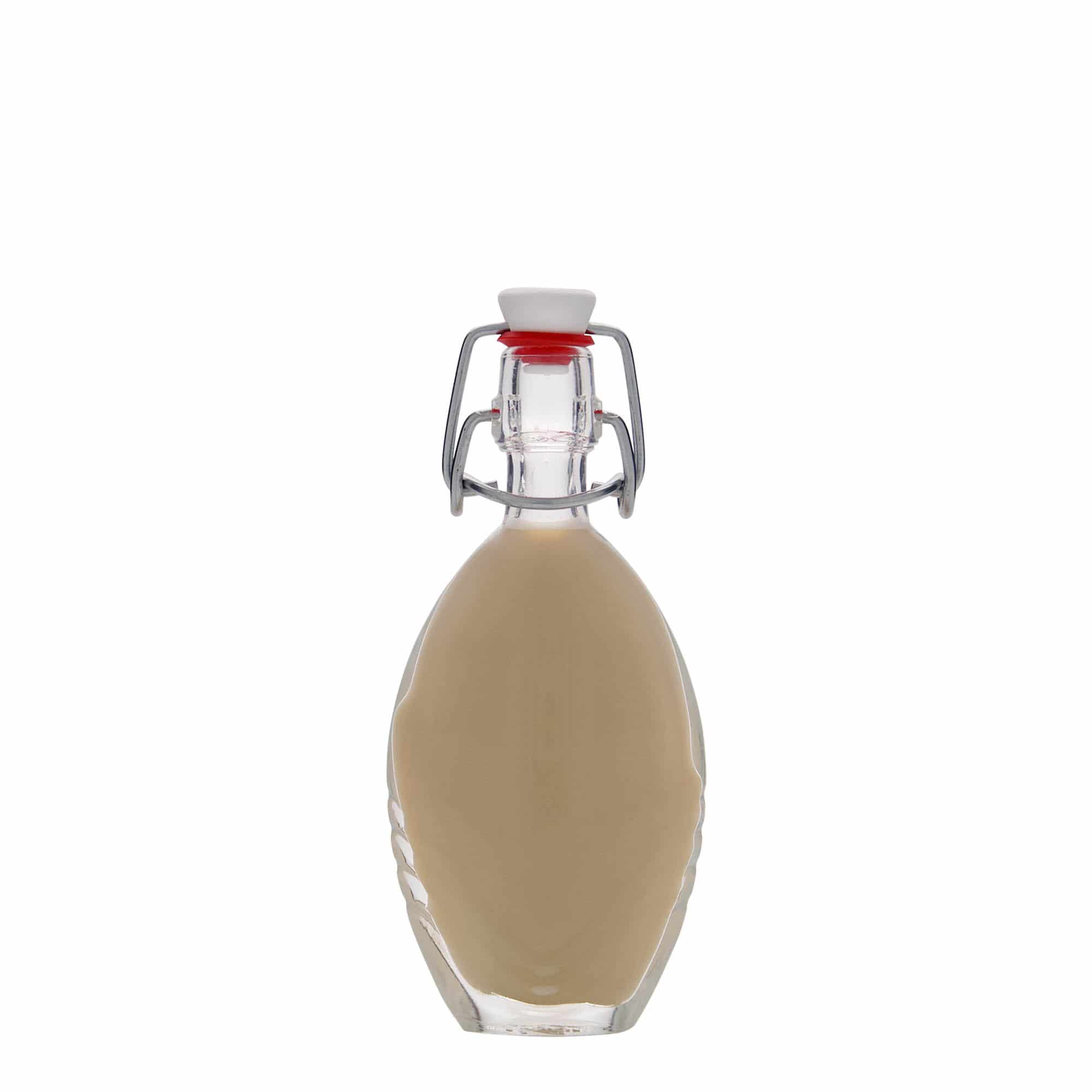 40 ml glasflaska 'Florence', oval, mynning: patentkork