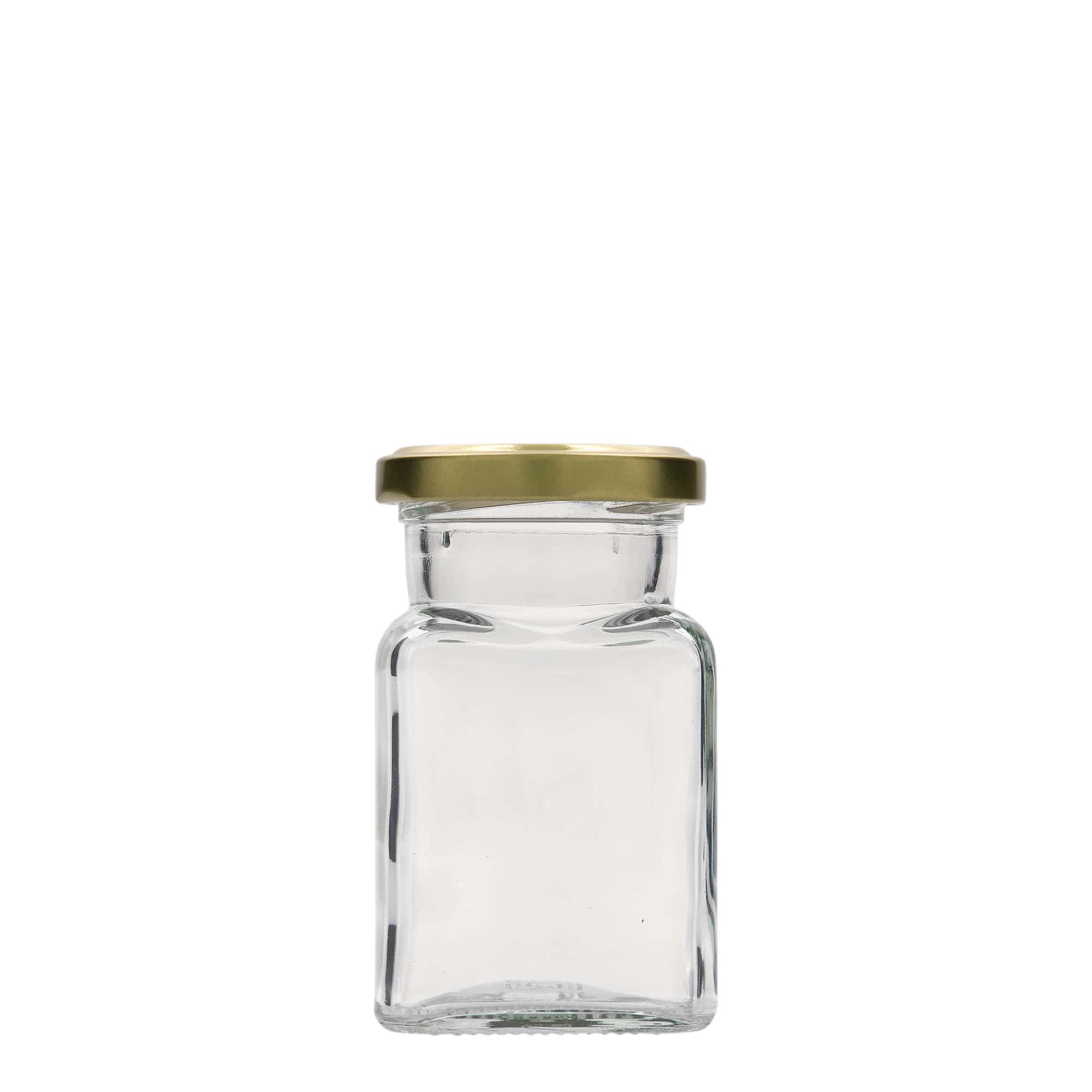 150 ml fyrkantigt glas, öppning: Twist-Off (TO 53)