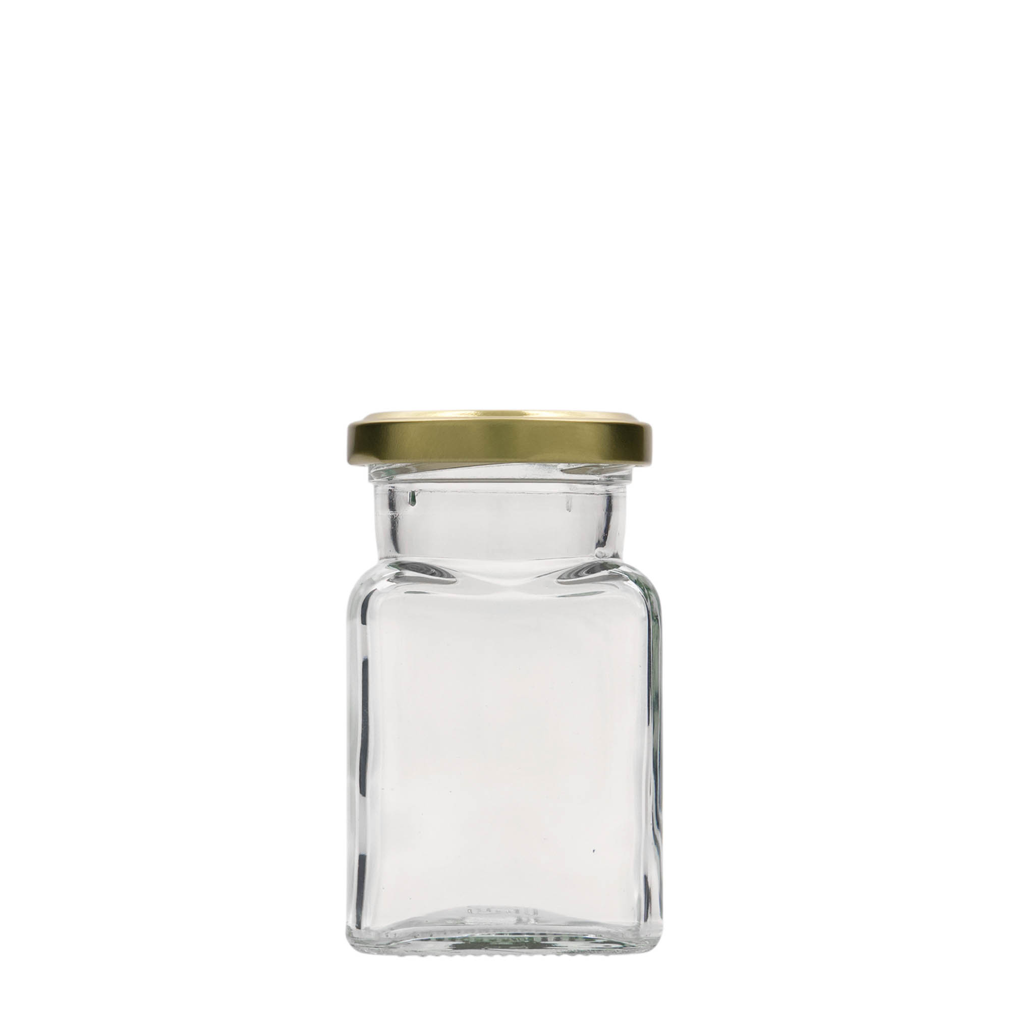 150 ml fyrkantigt glas, öppning: Twist-Off (TO 53)
