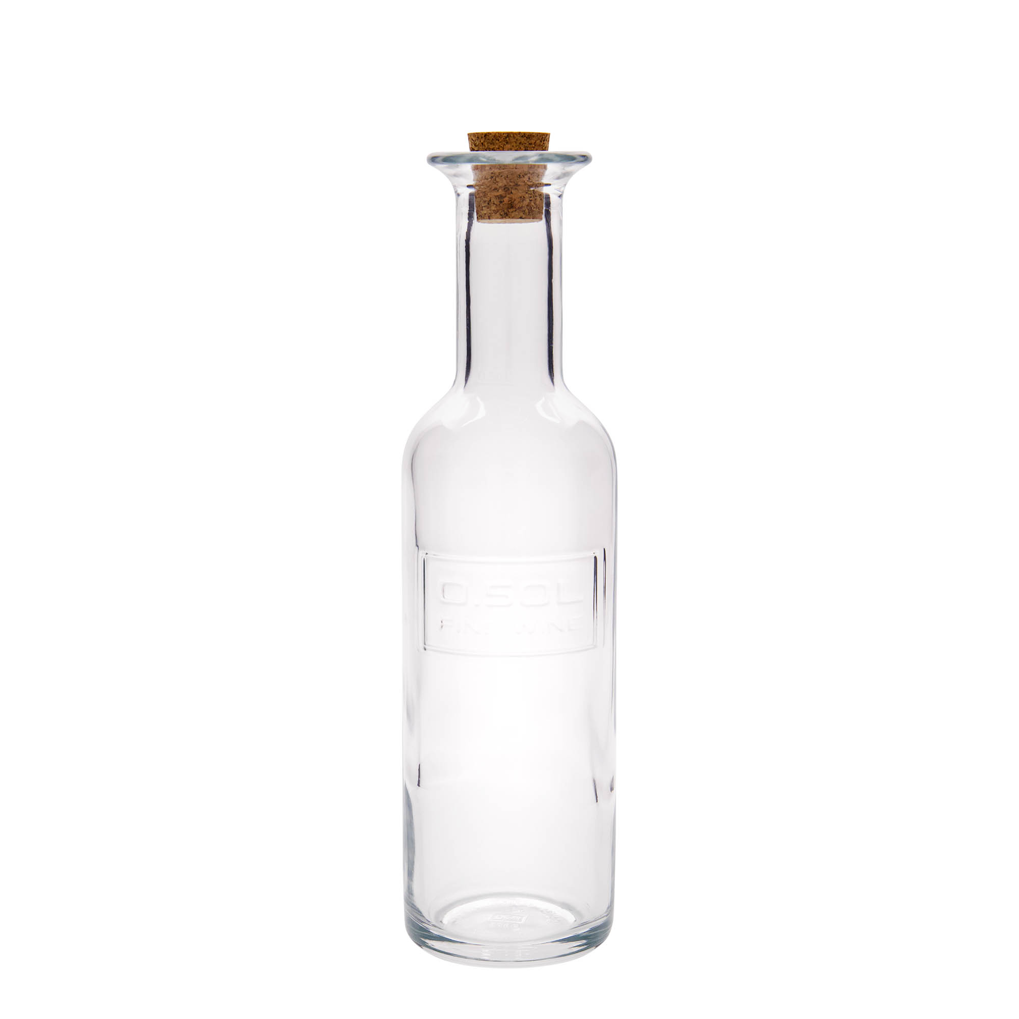 500 ml glasflaska 'Optima Fine Wine', mynning: kork