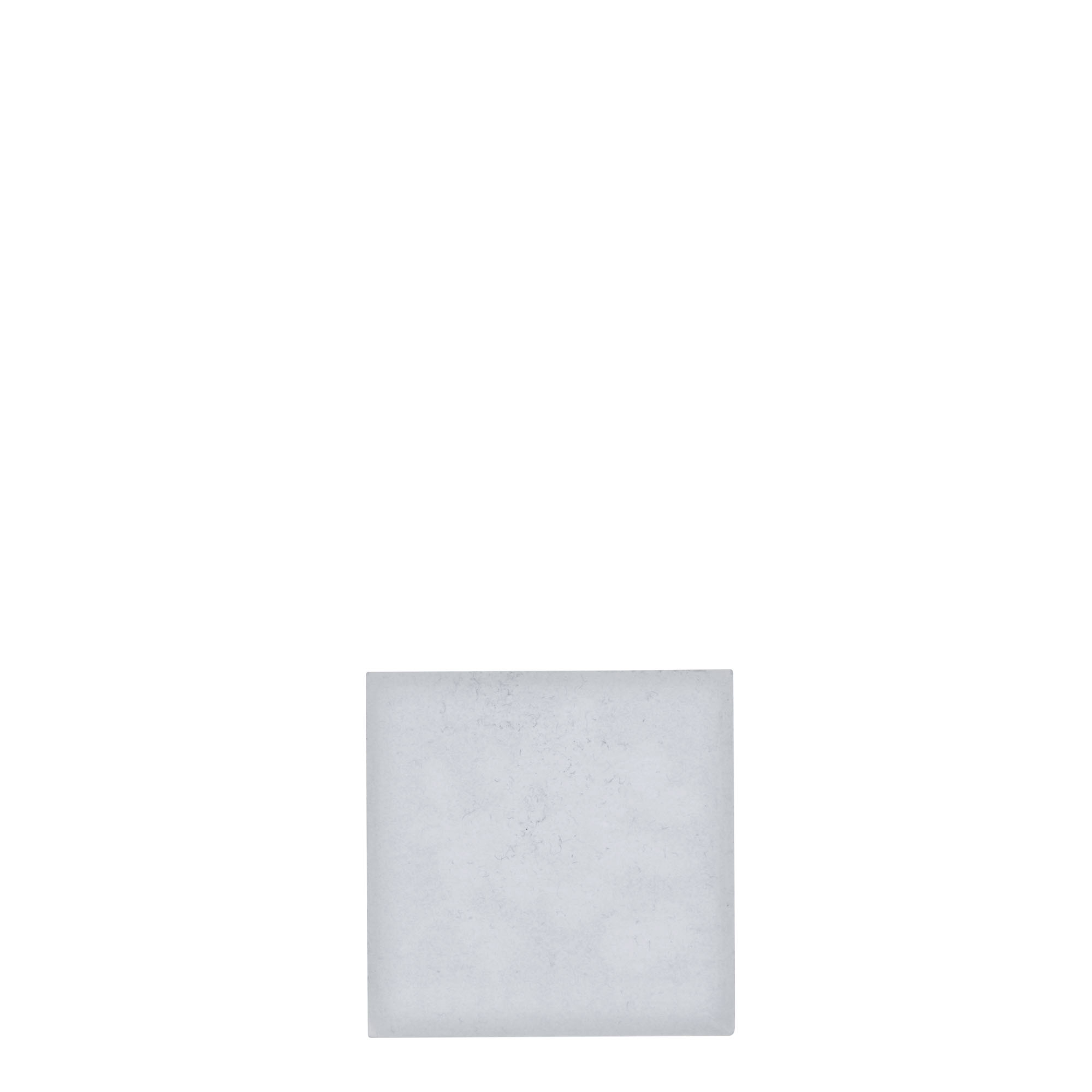 Tennetikett 'Blåbär', kvadratisk, metall, silver Tennetikett 'Blåbär', kvadratisk, metall, silver