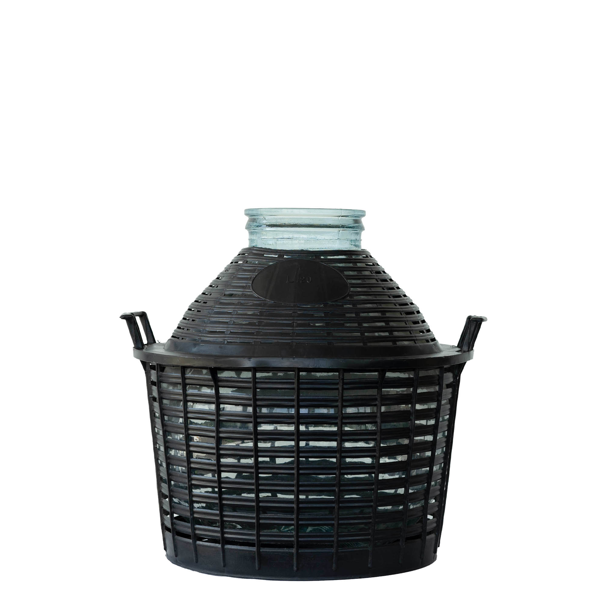 20 l ballongflaska med vid hals, glas, öppning: skruvlock 20 l ballongflaska med vid hals, glas, öppning: skruvlock