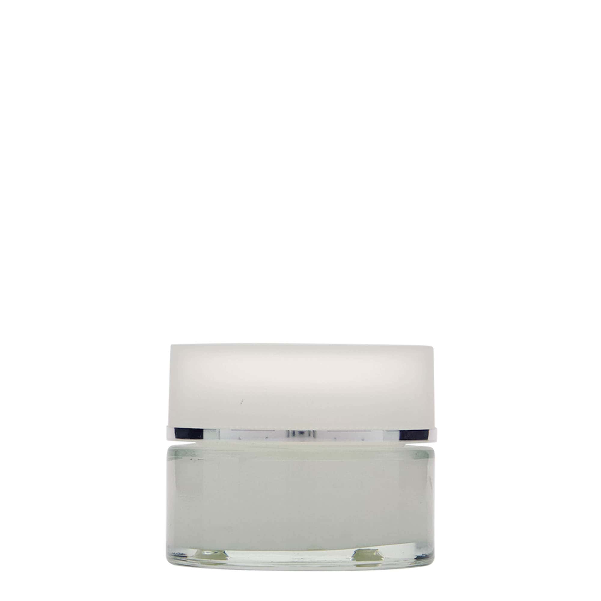 50 ml burk 'Clear Edition', glas, öppning: skruvlock