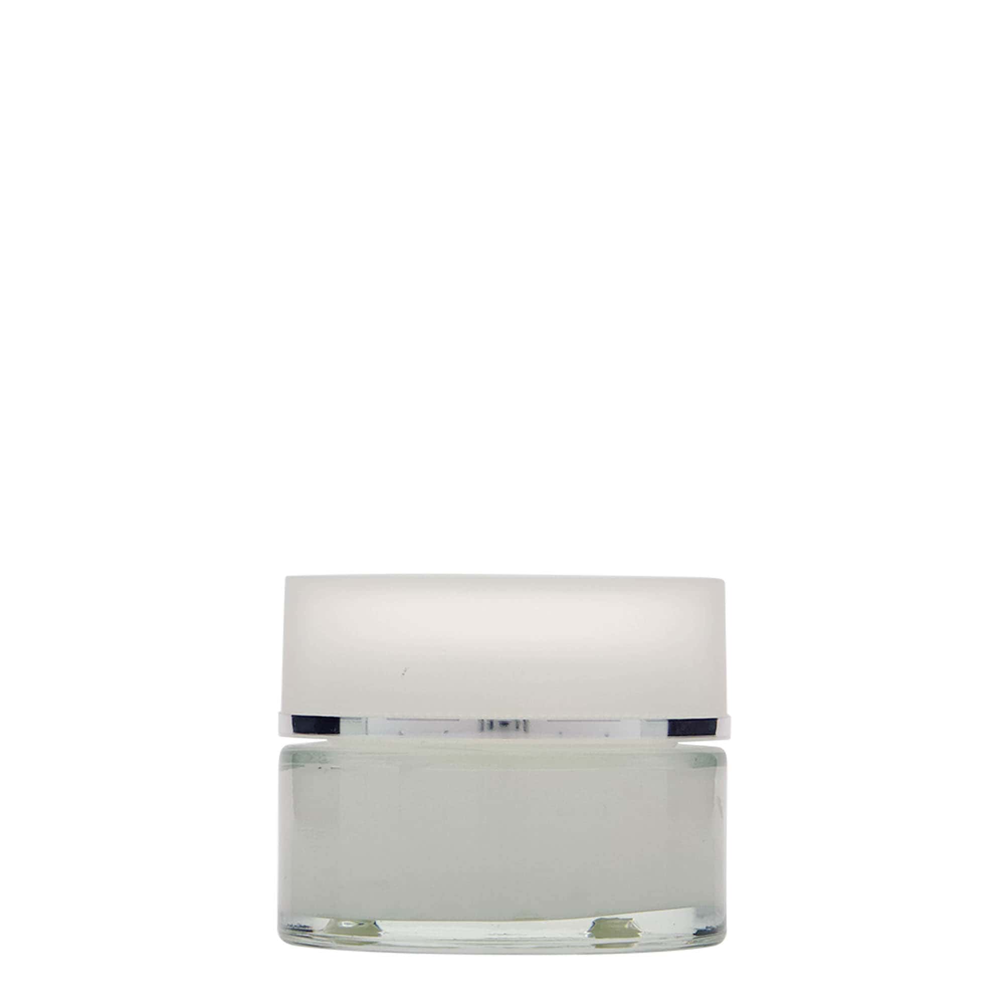 50 ml burk 'Clear Edition', glas, öppning: skruvlock