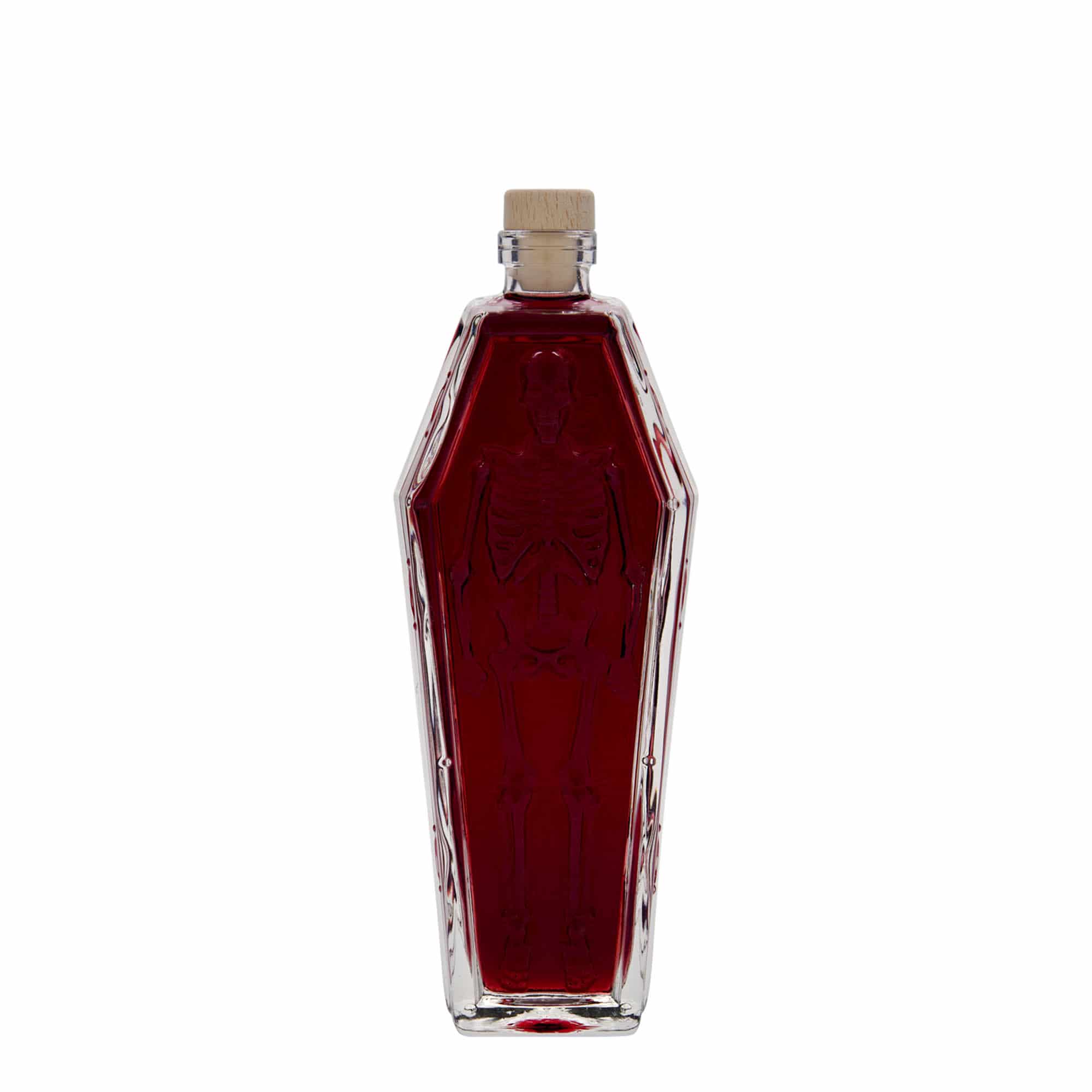 200 ml glasflaska 'Likkista', mynning: kork