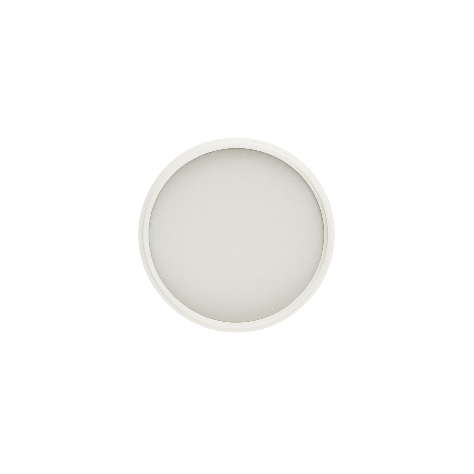 Skruvlock för 60 ml 'Brown Line', HPM-plast, vitt
