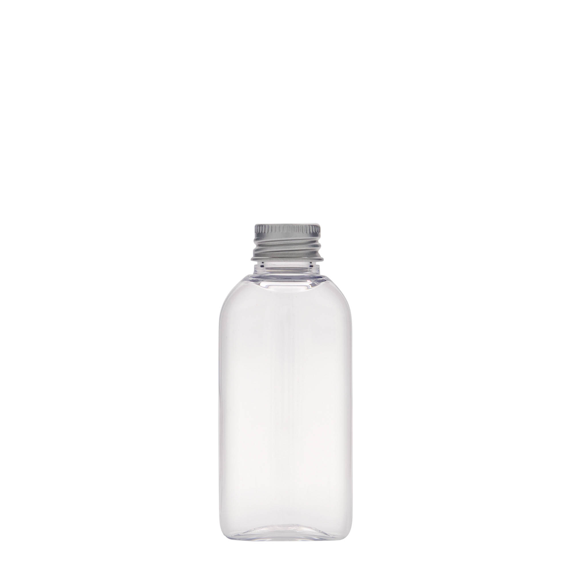 50 ml PET-flaska 'Iris', oval, plast, öppning: 20/410
