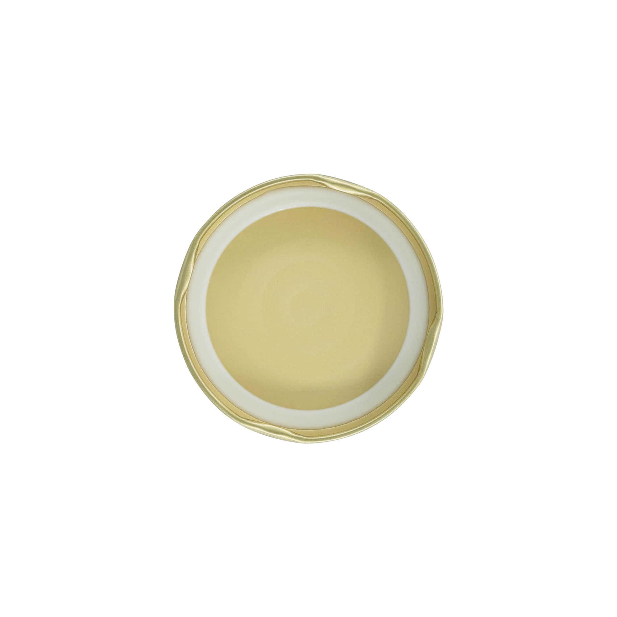 Twist-off-lock, plåt, guld, för öppning: TO 66