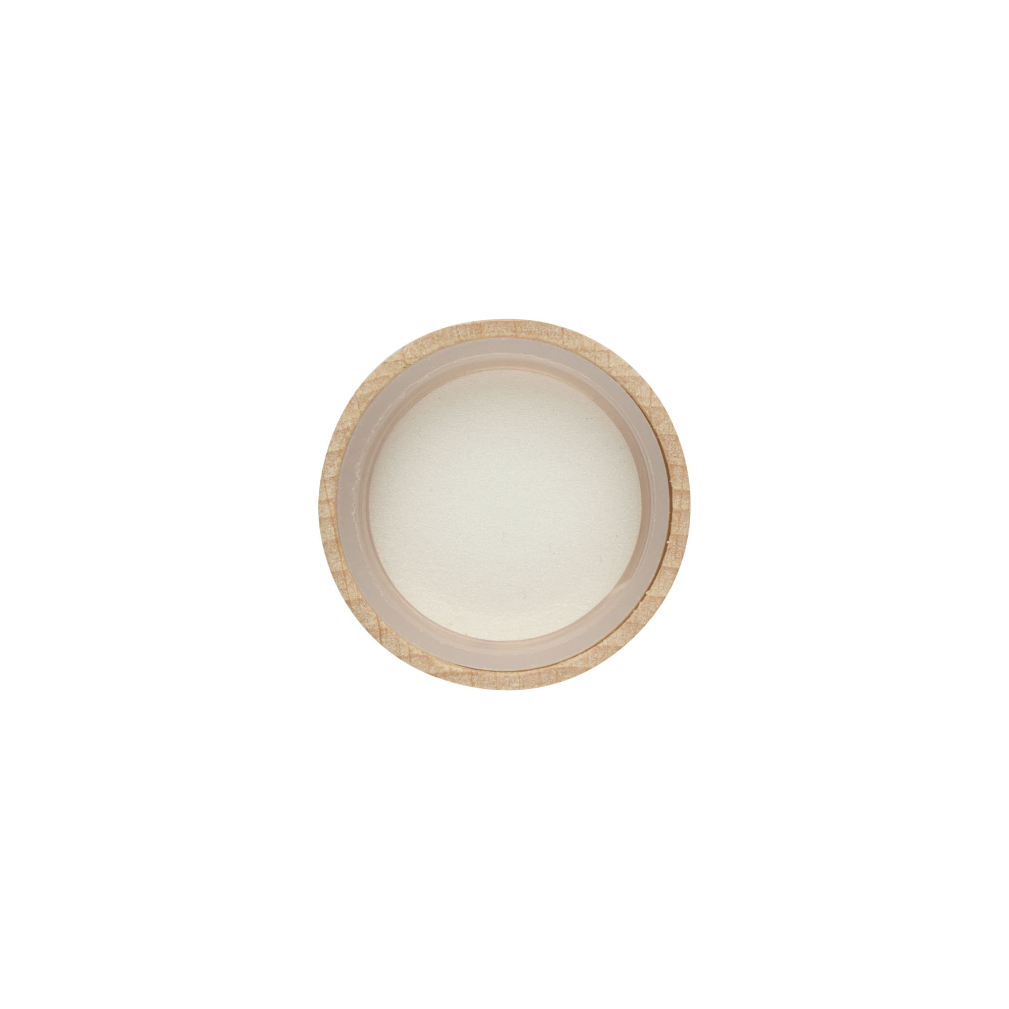 Skruvlock, trä, beige, för mynning: GPI 28/400