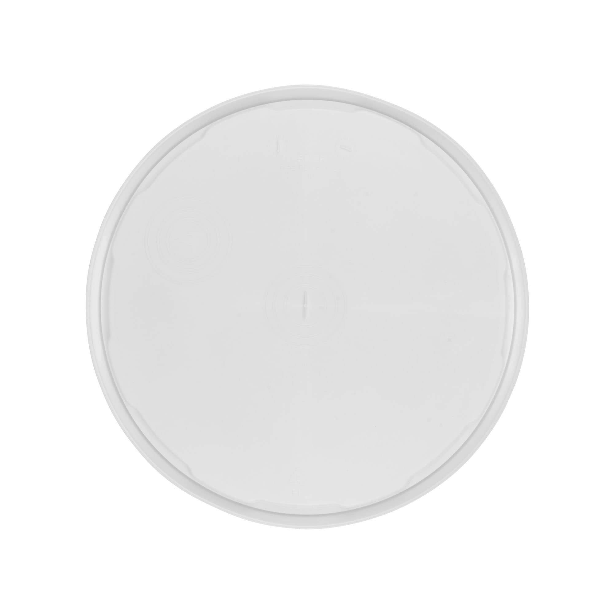 Lock för 12,5 l hink, PP-plast, vit