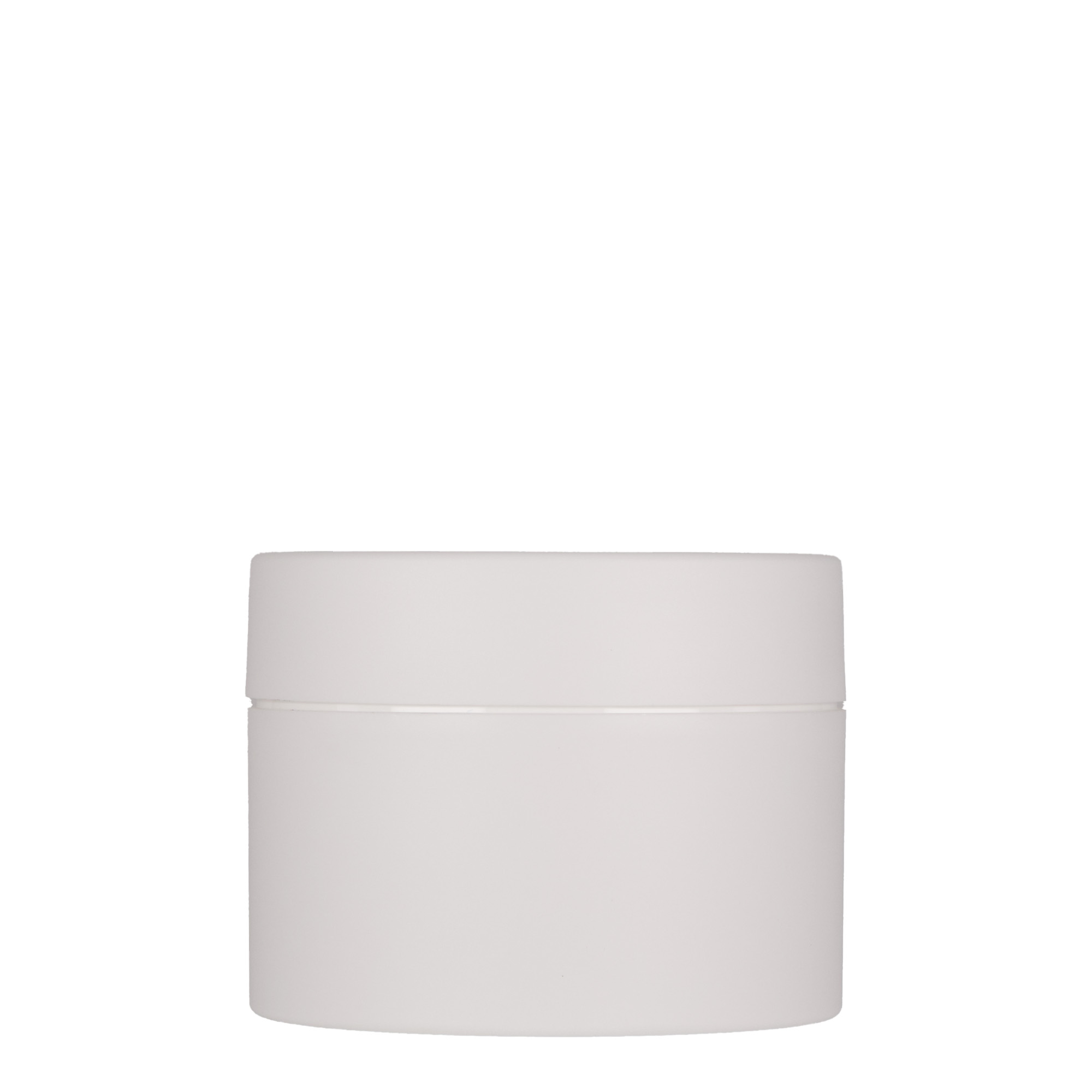 200 ml plastburk 'Antonella', PP, vit, öppning: skruvlock 200 ml plastburk 'Antonella', PP, vit, öppning: skruvlock