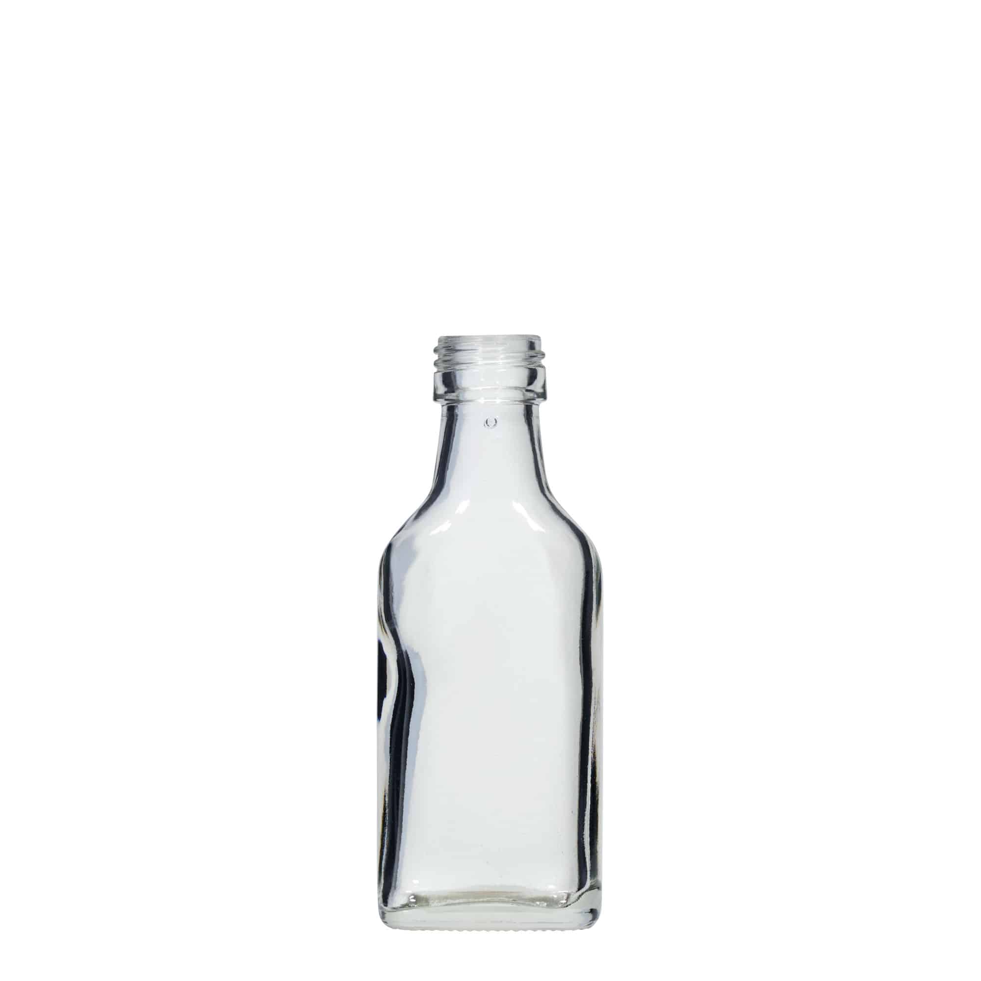 40 ml fickplunta, rektangulär, mynning: PP 22 40 ml fickplunta, rektangulär, mynning: PP 22