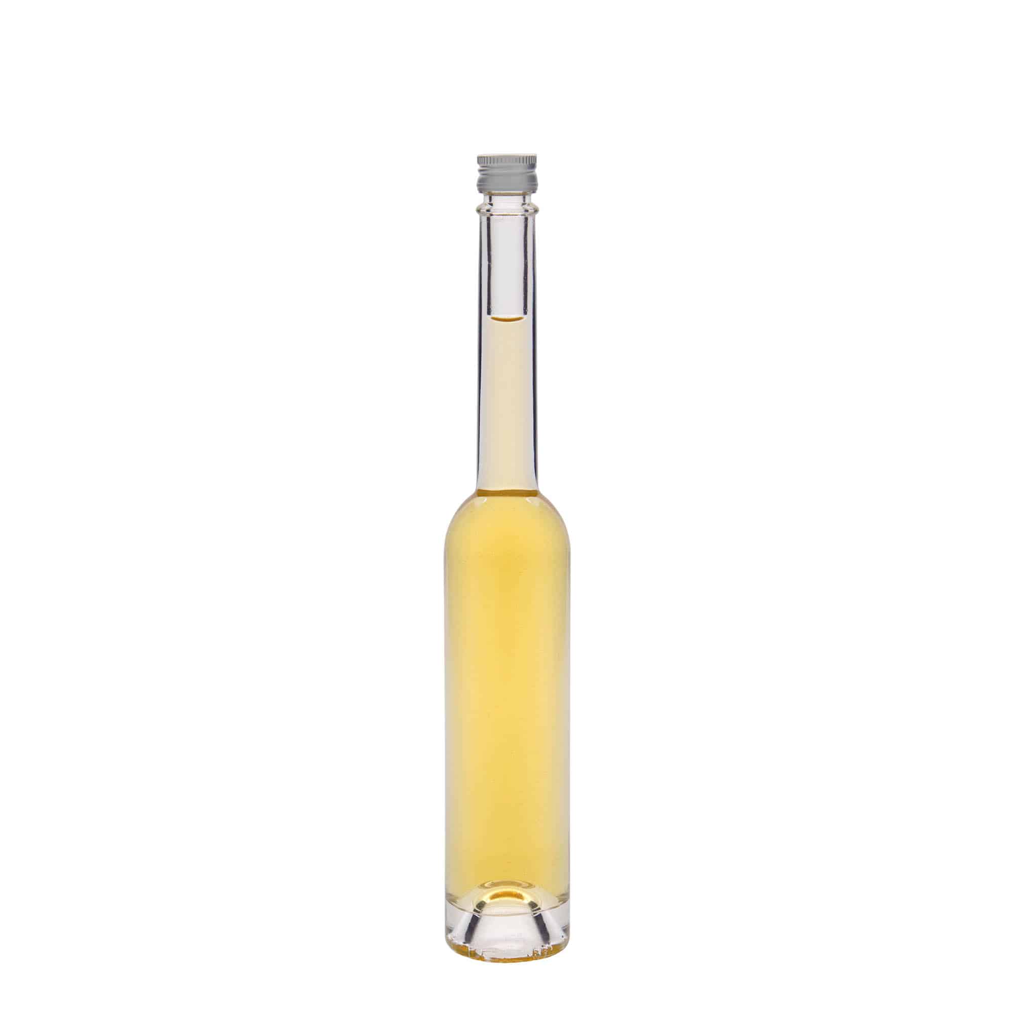 100 ml glasflaska 'Platina', mynning: PP 18