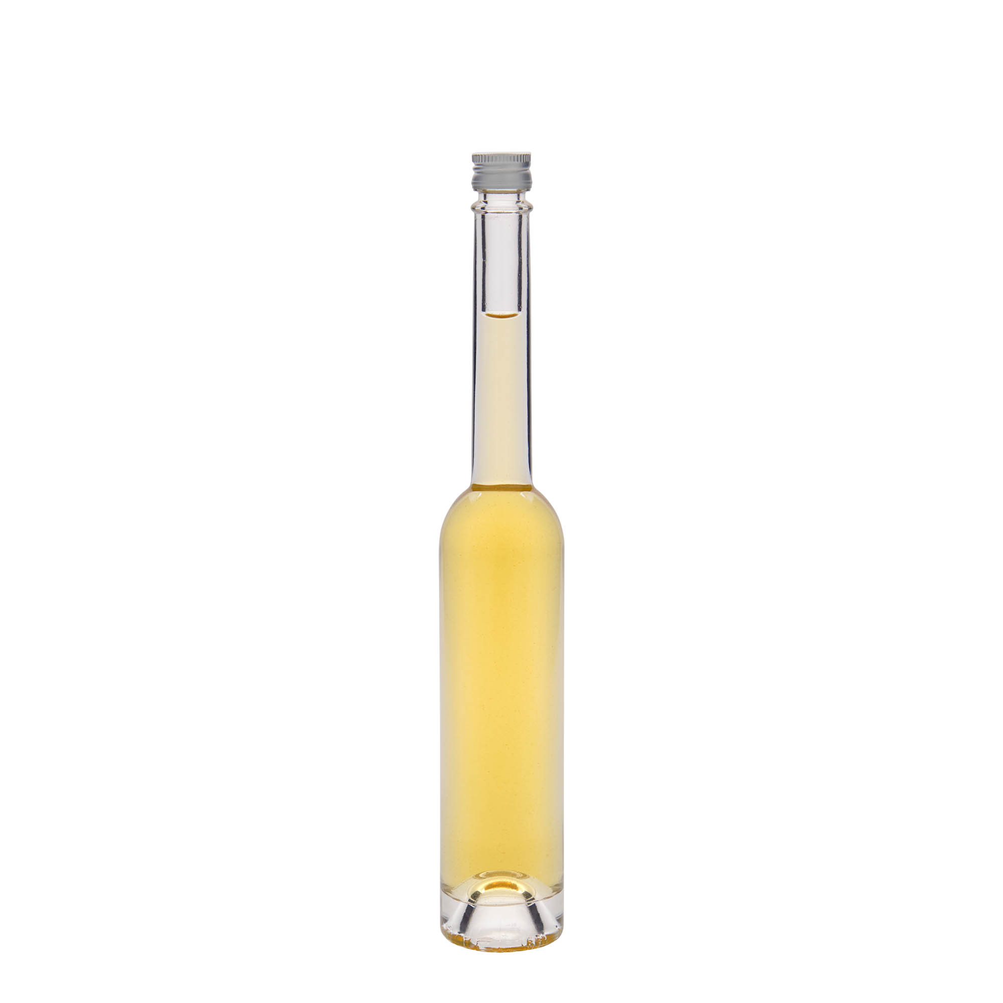100 ml glasflaska 'Platina', öppning: PP 18