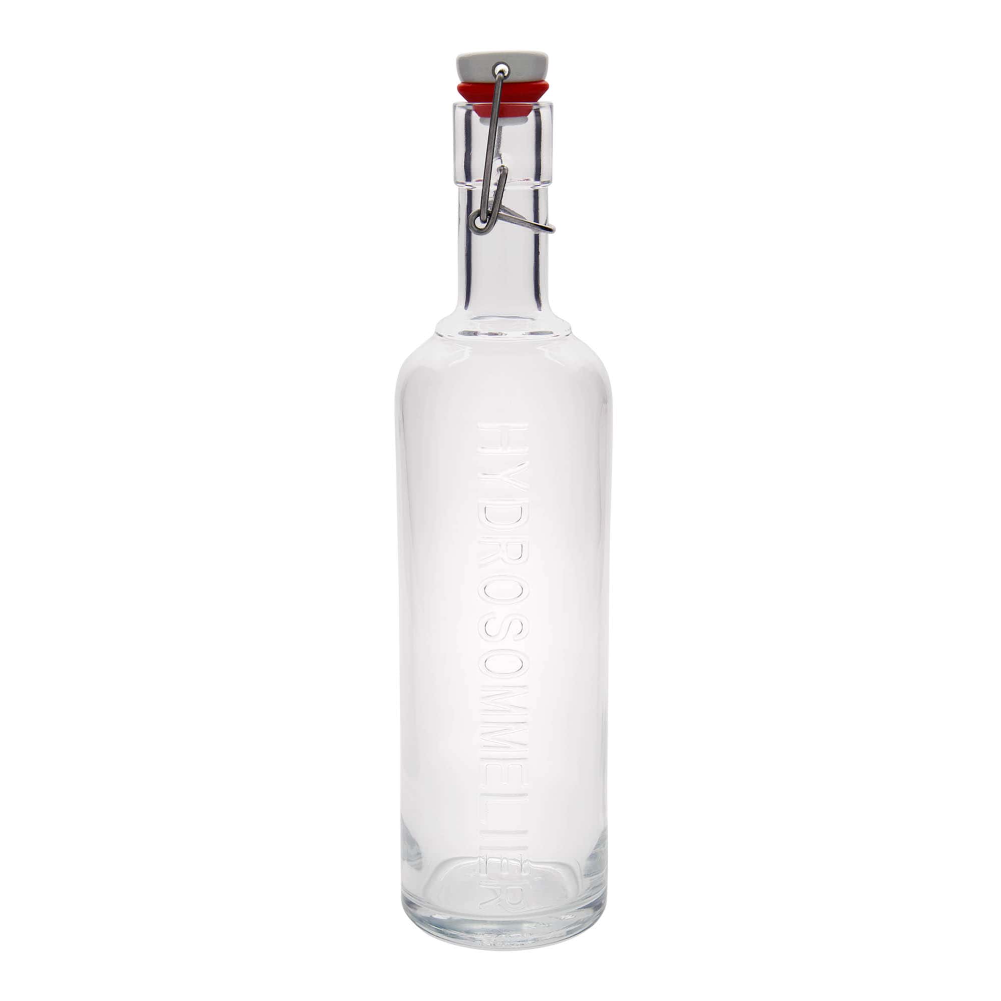 1.000 ml glasflaska 'Optima Hydrosommelier', mynning: bygelstängning