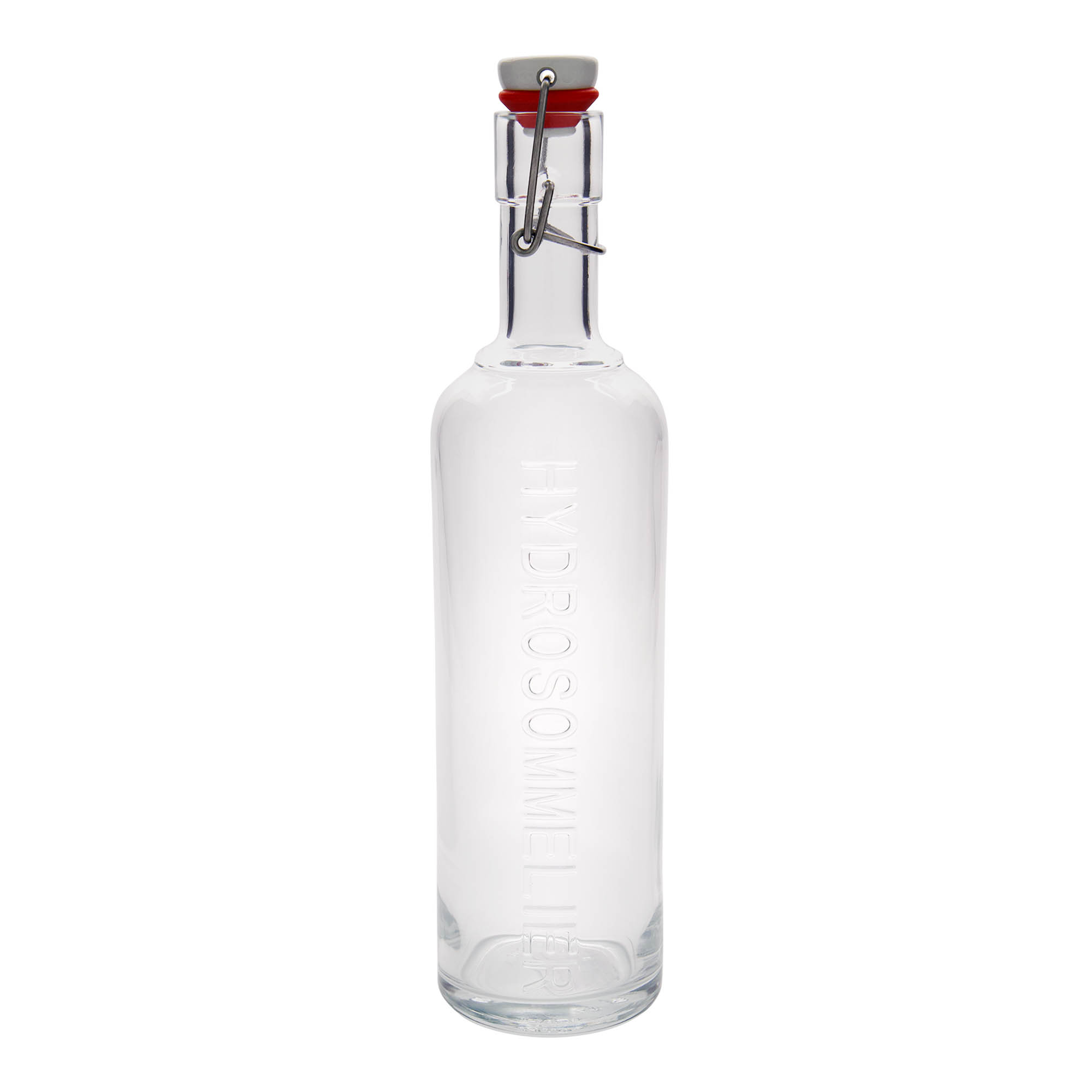 1.000 ml glasflaska 'Optima Hydrosommelier', mynning: bygelstängning 1.000 ml glasflaska 'Optima Hydrosommelier', mynning: bygelstängning
